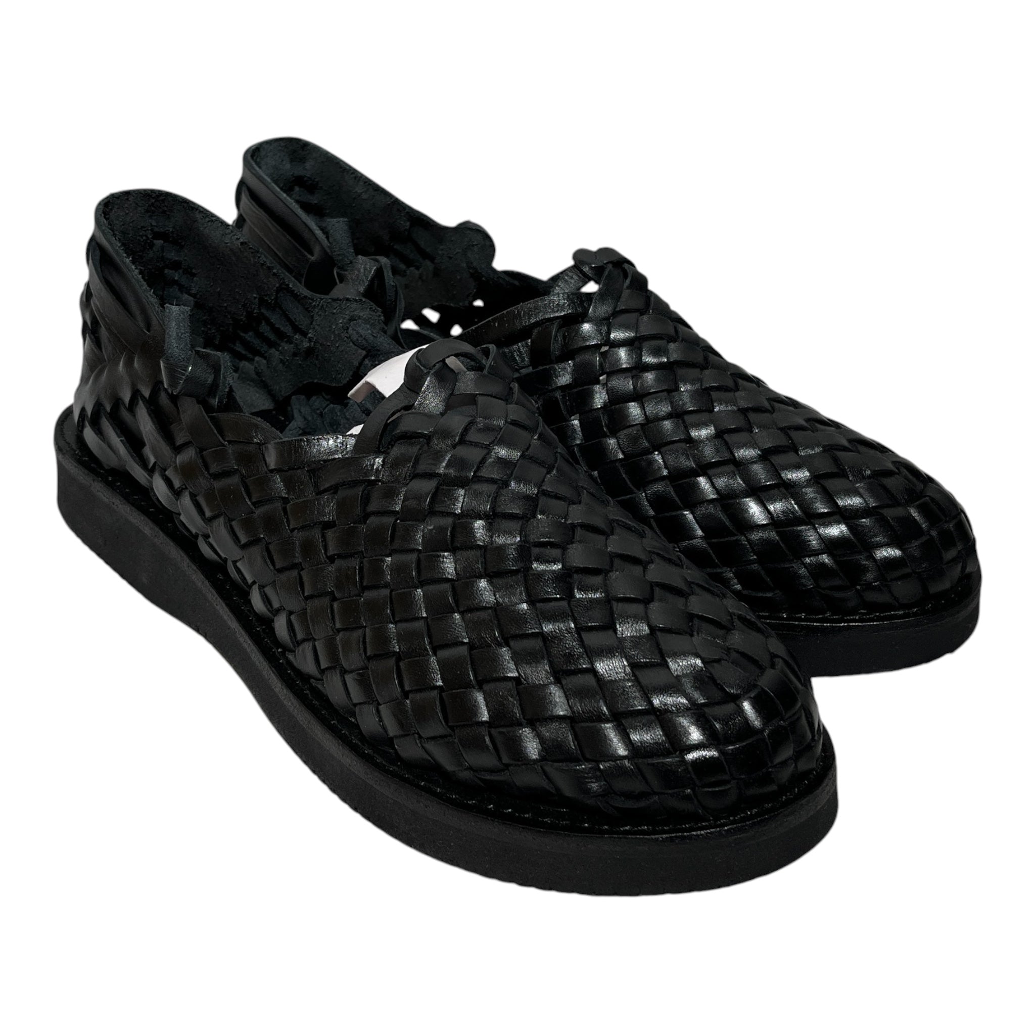 Supreme/YUKETEN/Sandals/US 9.5/Leather/BLK/LEO SANDAL view 1