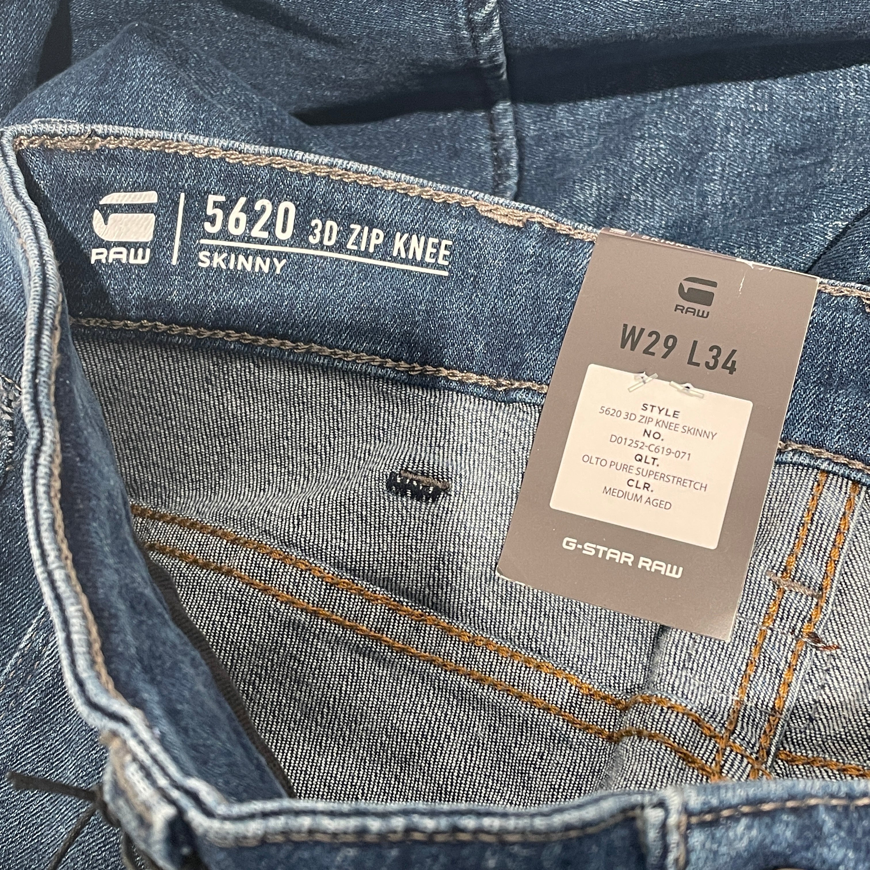 G-STAR RAW/Skinny Pants/29/Cotton/IDG/ view 4
