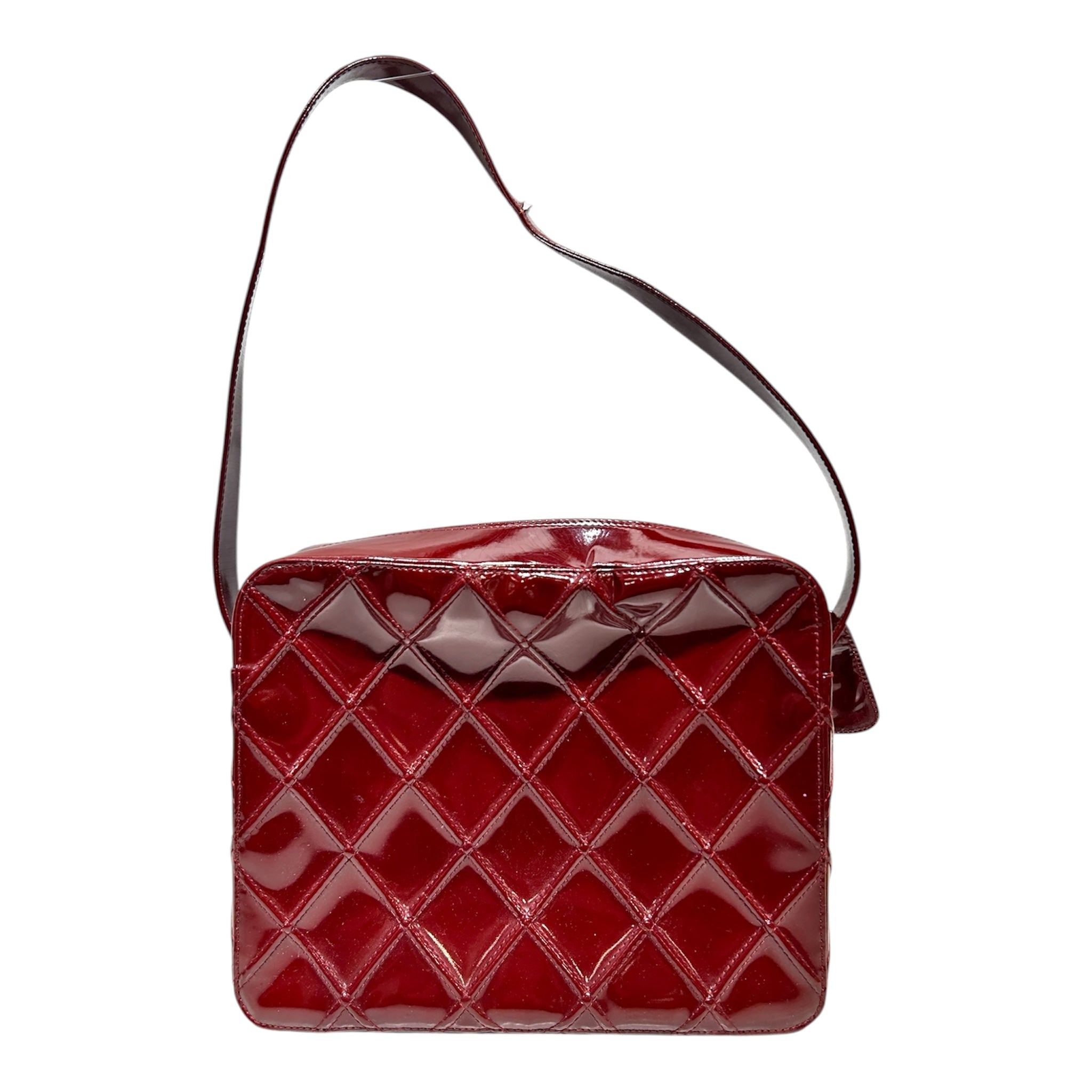 CHANEL/Bag/BRD/quilted patent leather view 2