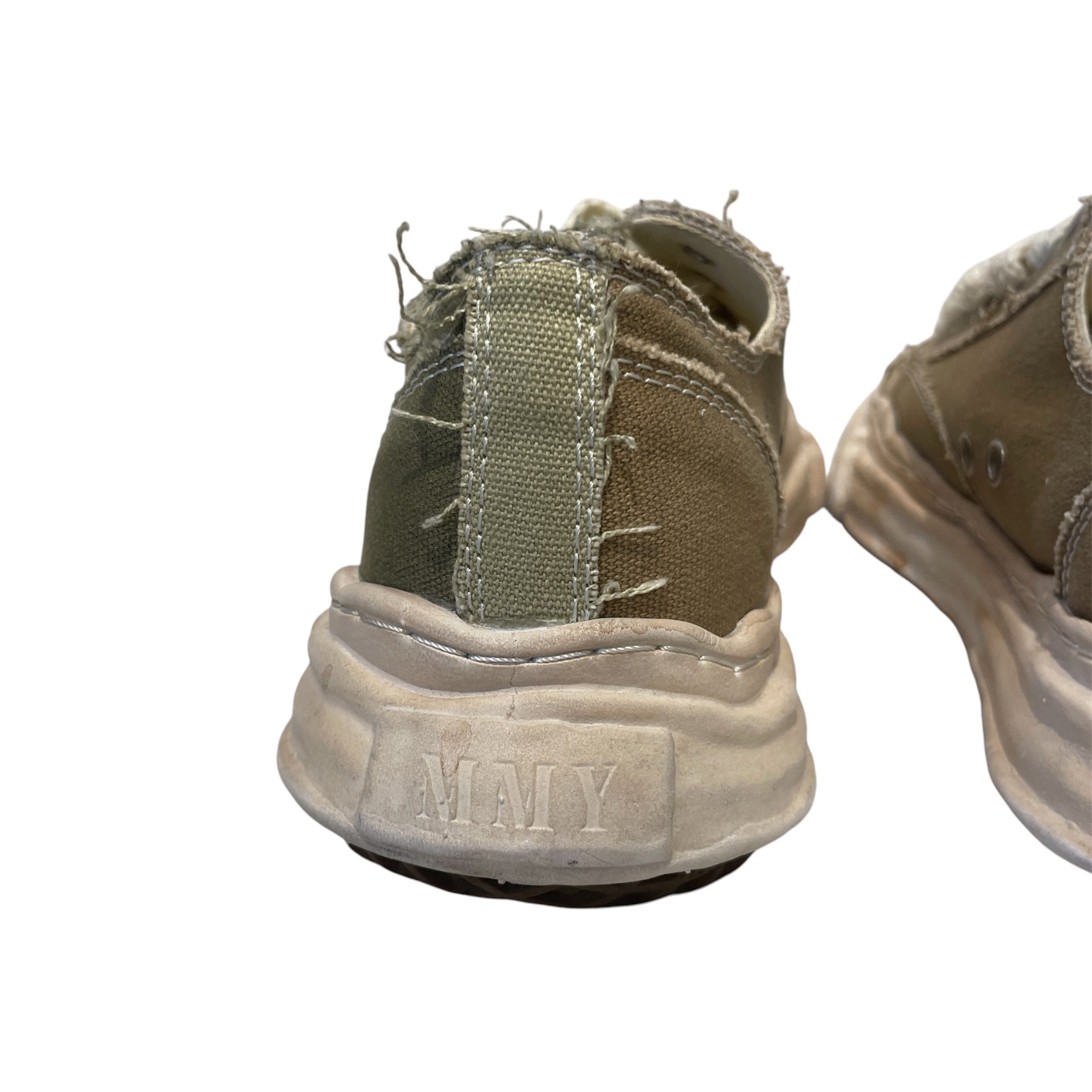 MIHARA YASUHIRO/Low-Sneakers/EU 43/Cotton/KHK/ view 6