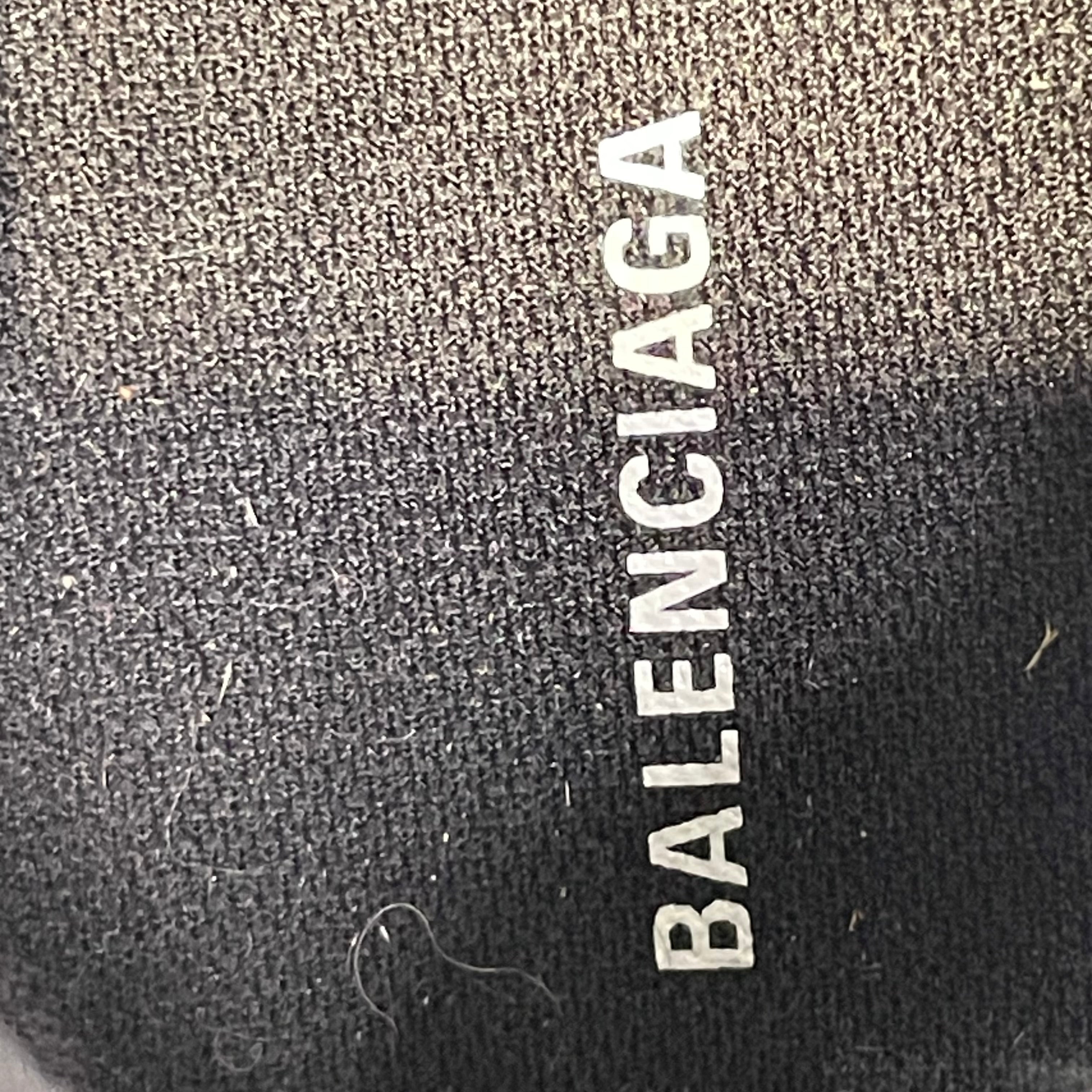 BALENCIAGA/Low-Sneakers/US 9/Nylon/BLK/cicuit 793944 all black view 5