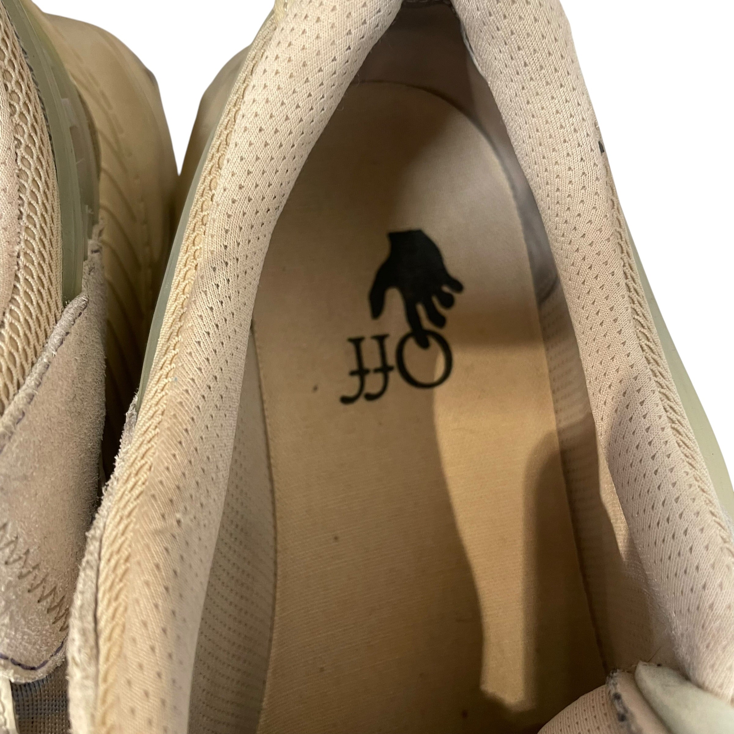 OFF-WHITE/Low-Sneakers/US 12.5/Leather/CRM/Straight Tip/Odsy-1000 view 3