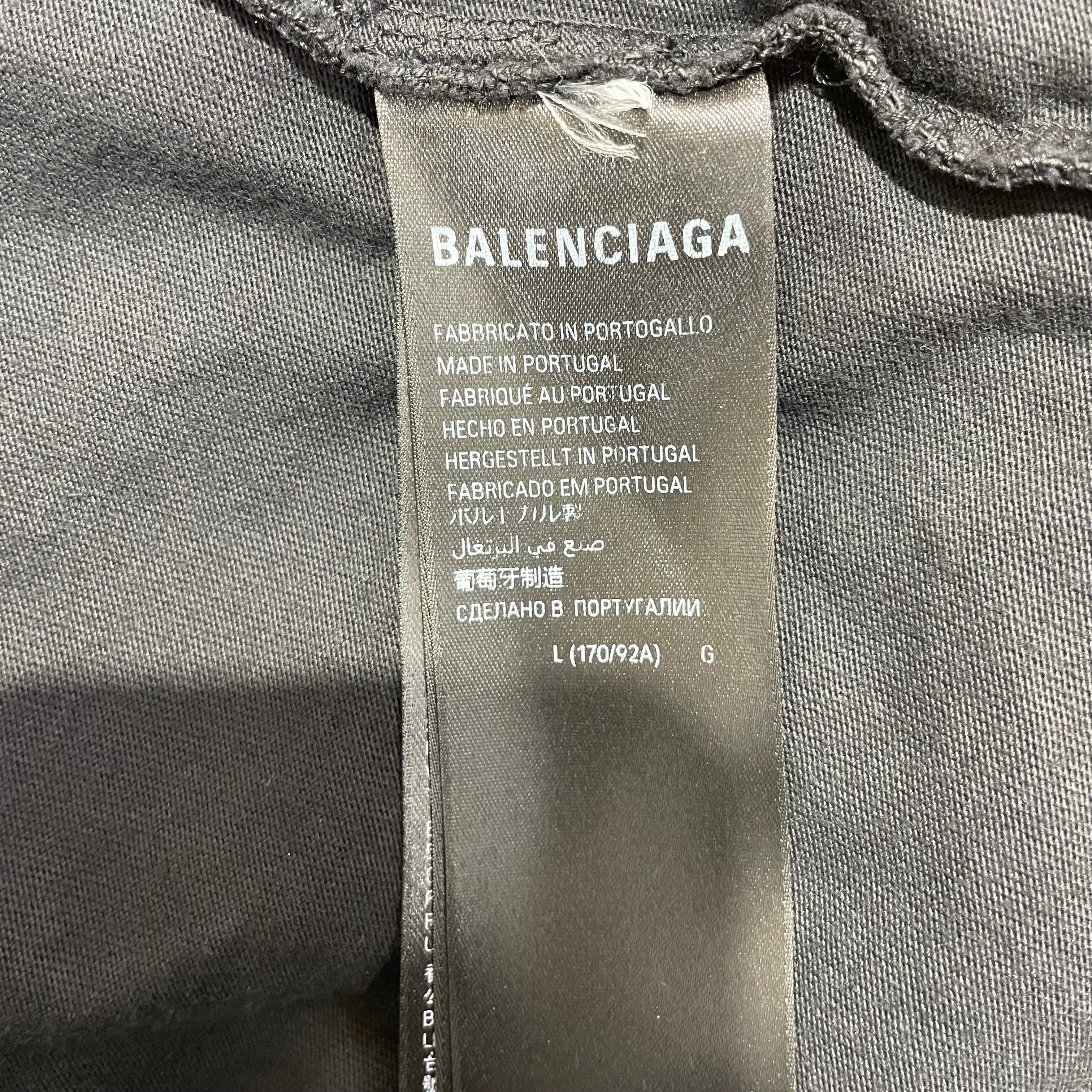 BALENCIAGA/T-Shirt/Cotton/BLK/2023 I LOVE BLUR view 5