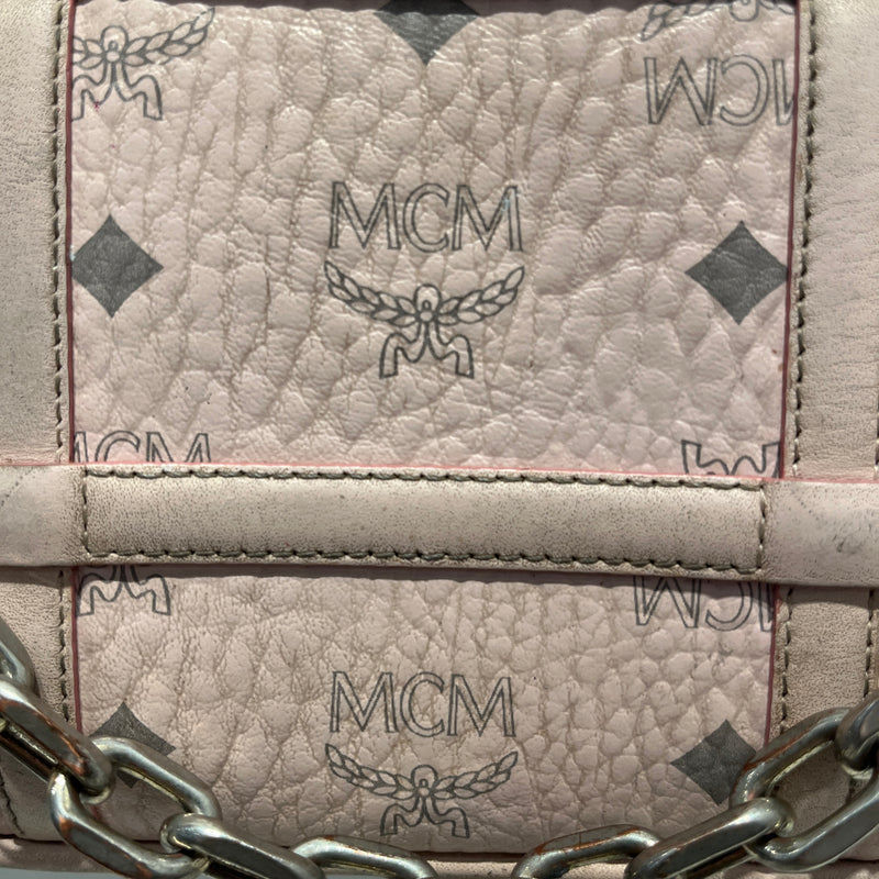 MCM/Cross Body Bag/Monogram/PNK/