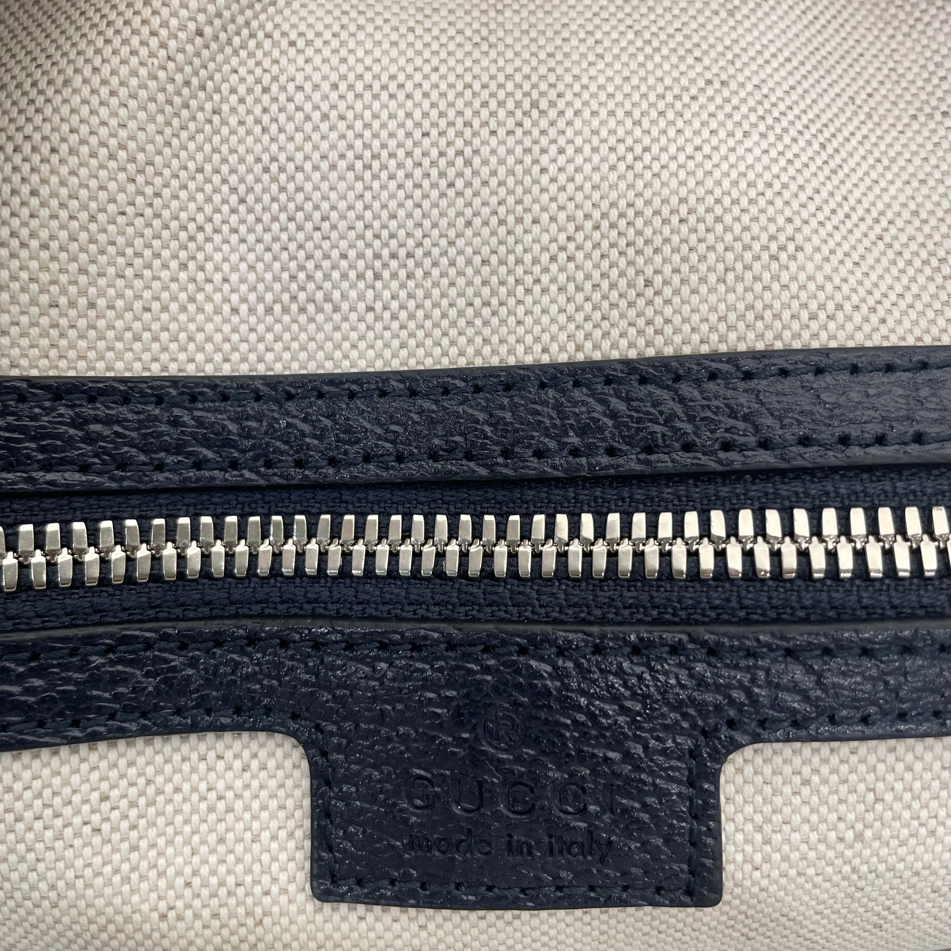 GUCCI/Cross Body Bag/OS/Monogram/Leather/BEG/Ophidia  GG supreme travel bag view 3