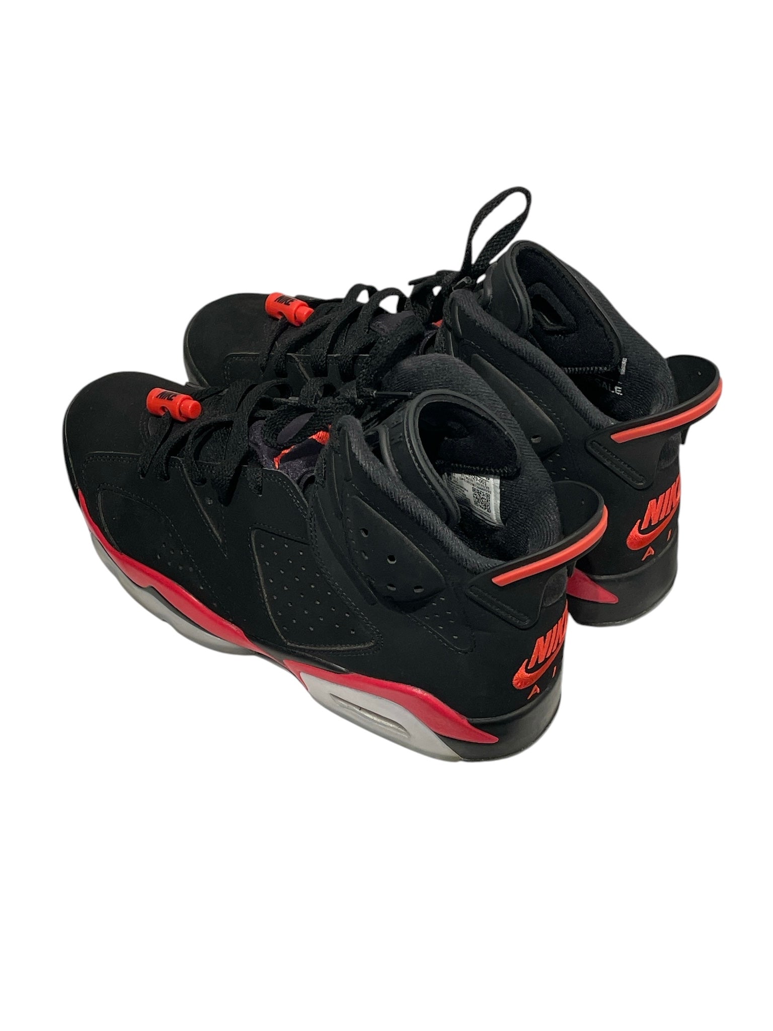 NIKE/Hi-Sneakers/US 8/Suede/BLK/jordan 6 infared view 2