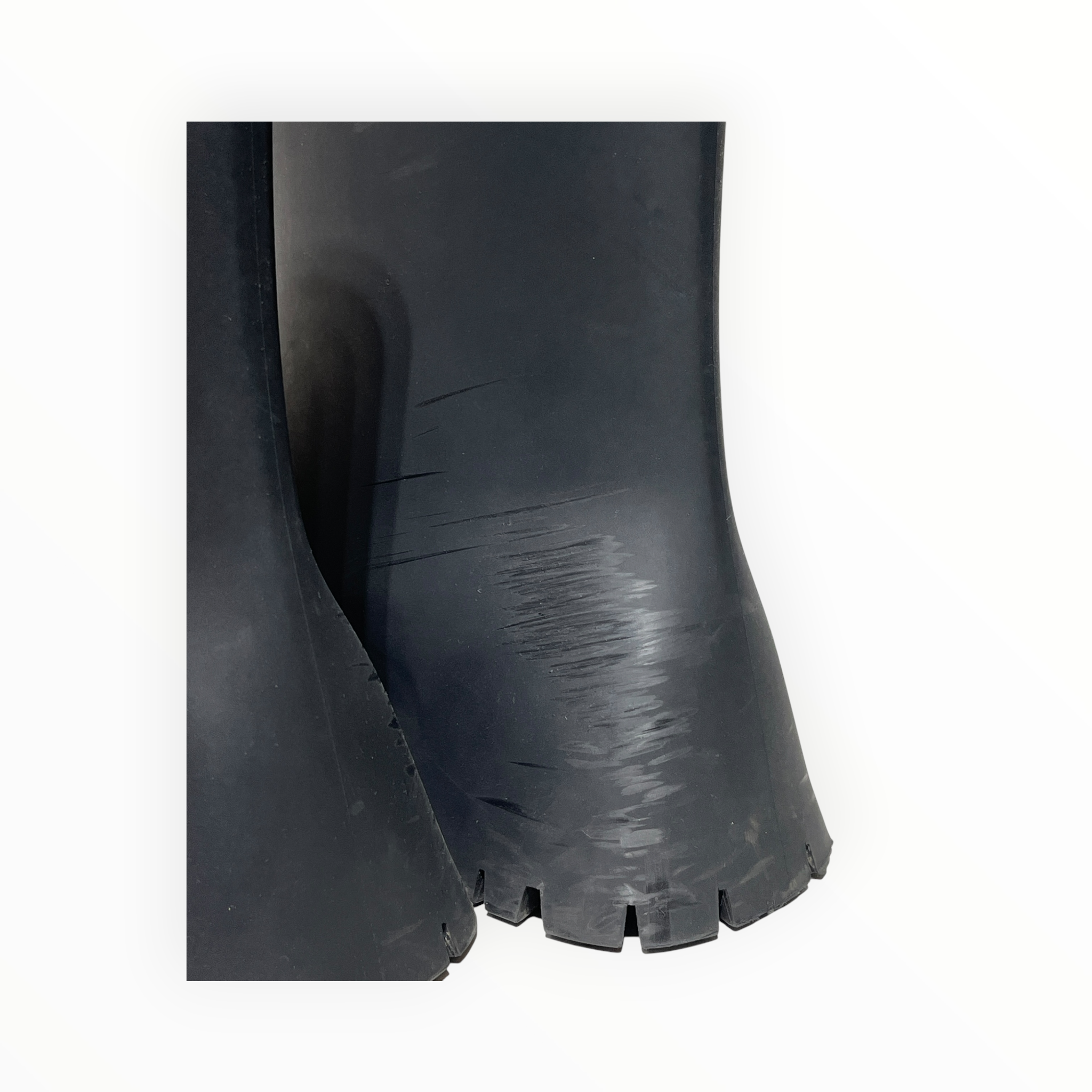 BALENCIAGA/Pull-On Boots/US 10/BLK/Rubber Trooper Boots view 7