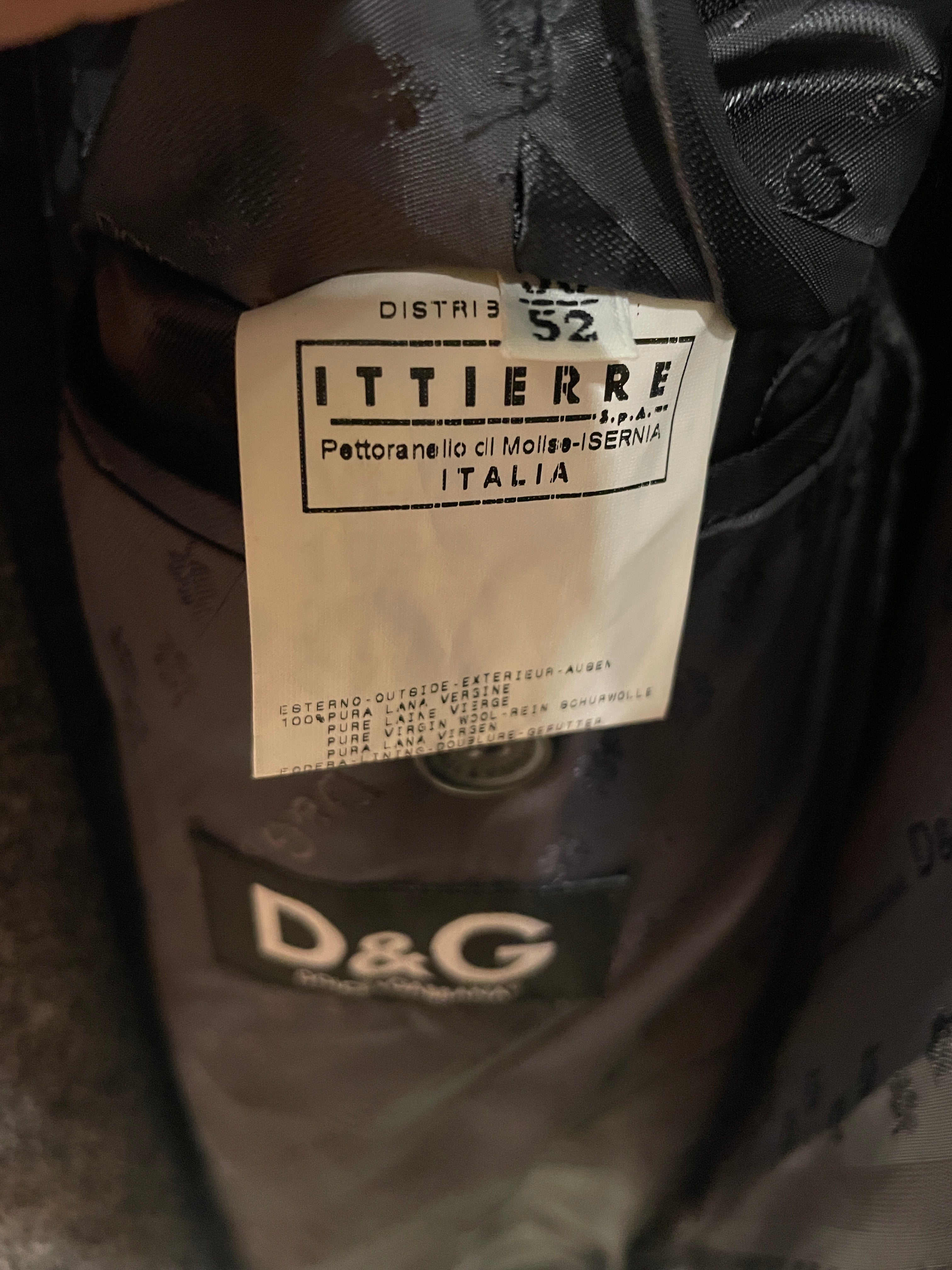 D&G/Trench Coat/38/Wool/GRY/ view 4
