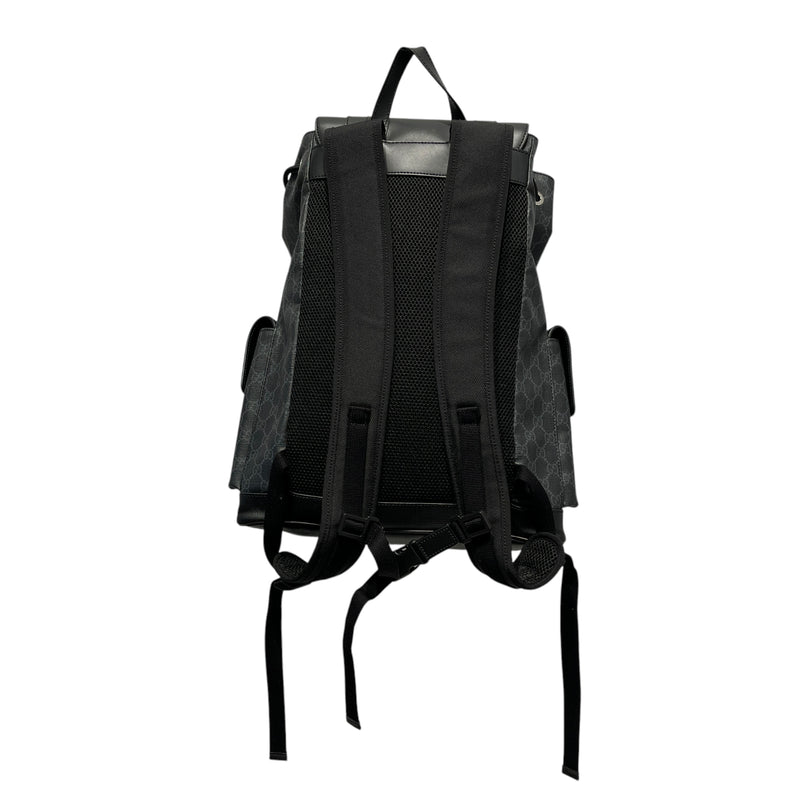 GUCCI/Backpack/OS/Monogram/Leather/BLK/GUCCI SUPREME BACKPACK BLK