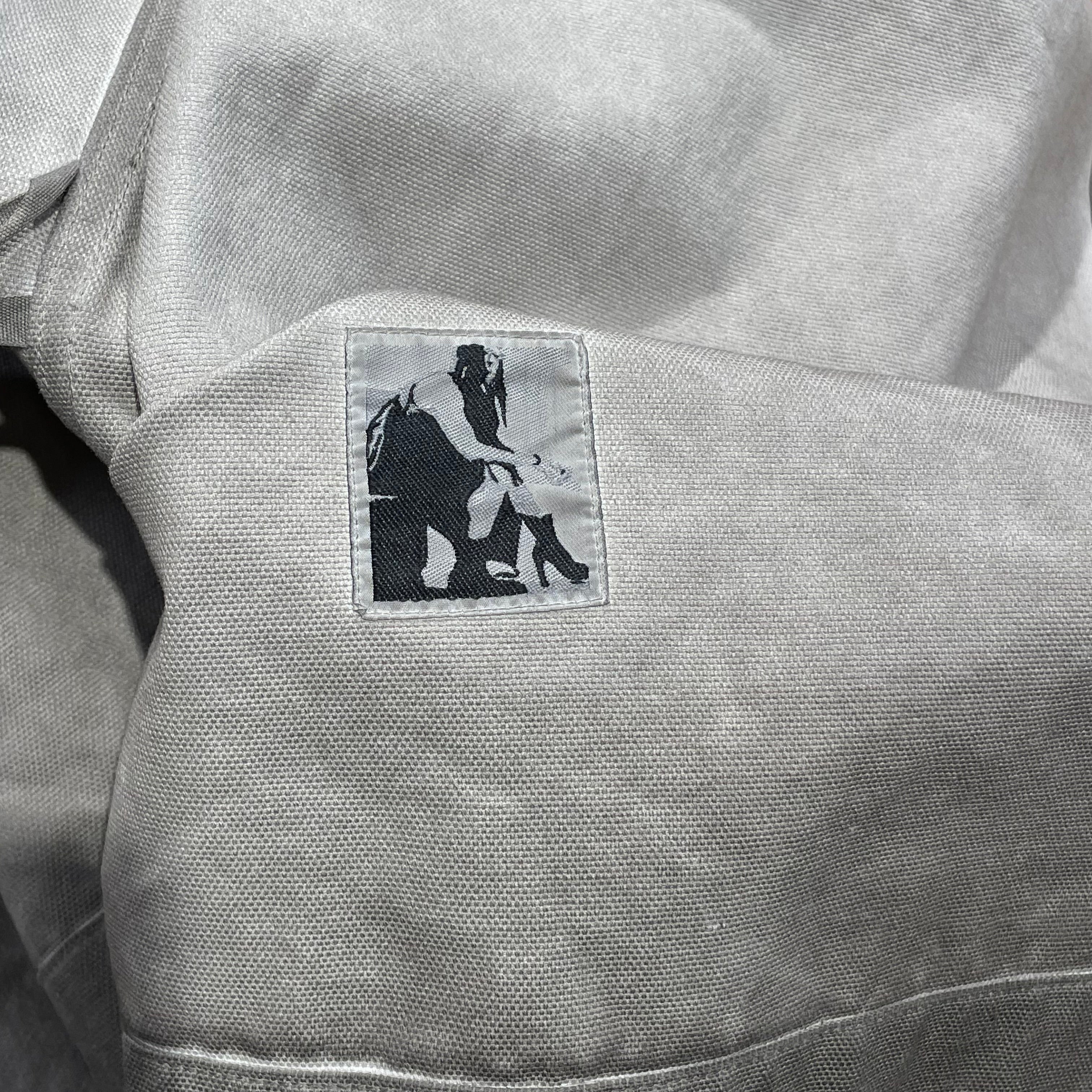 RICK OWENS DRKSHDW/Polo Shirt/S/Cotton/GRY/MAGNUM TOMMY view 7