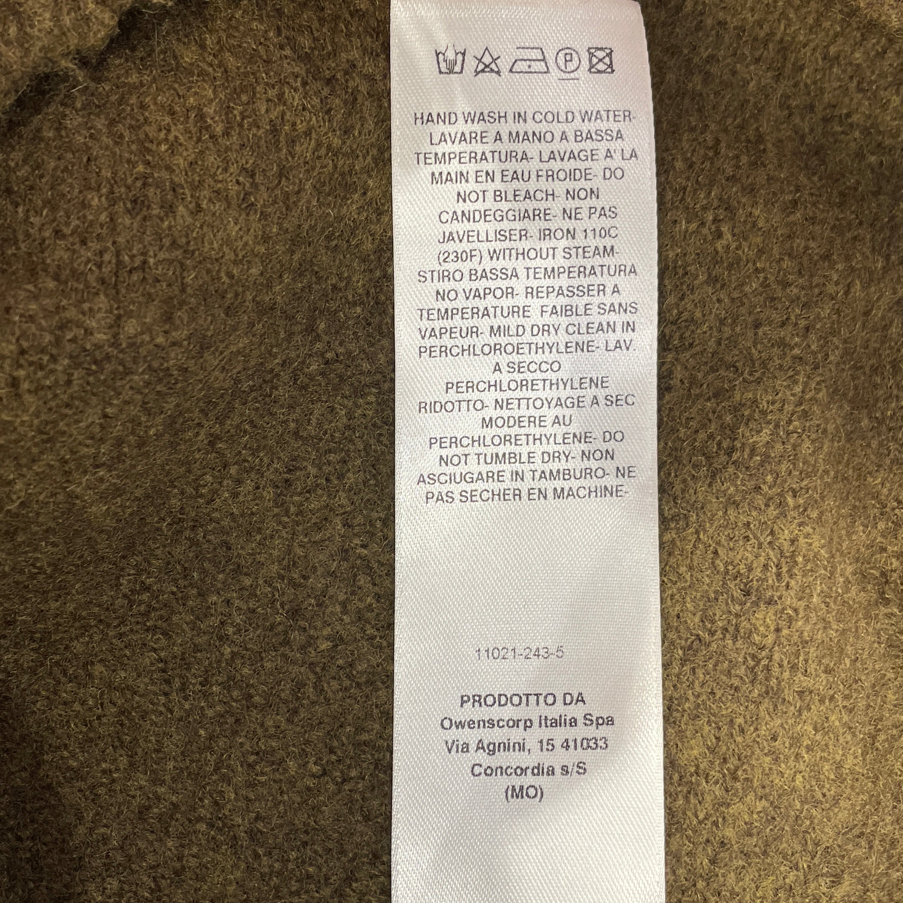 Rick Owens/Heavy Sweater/XL/Wool/KHK/TURTLE NECK SWEATER view 4