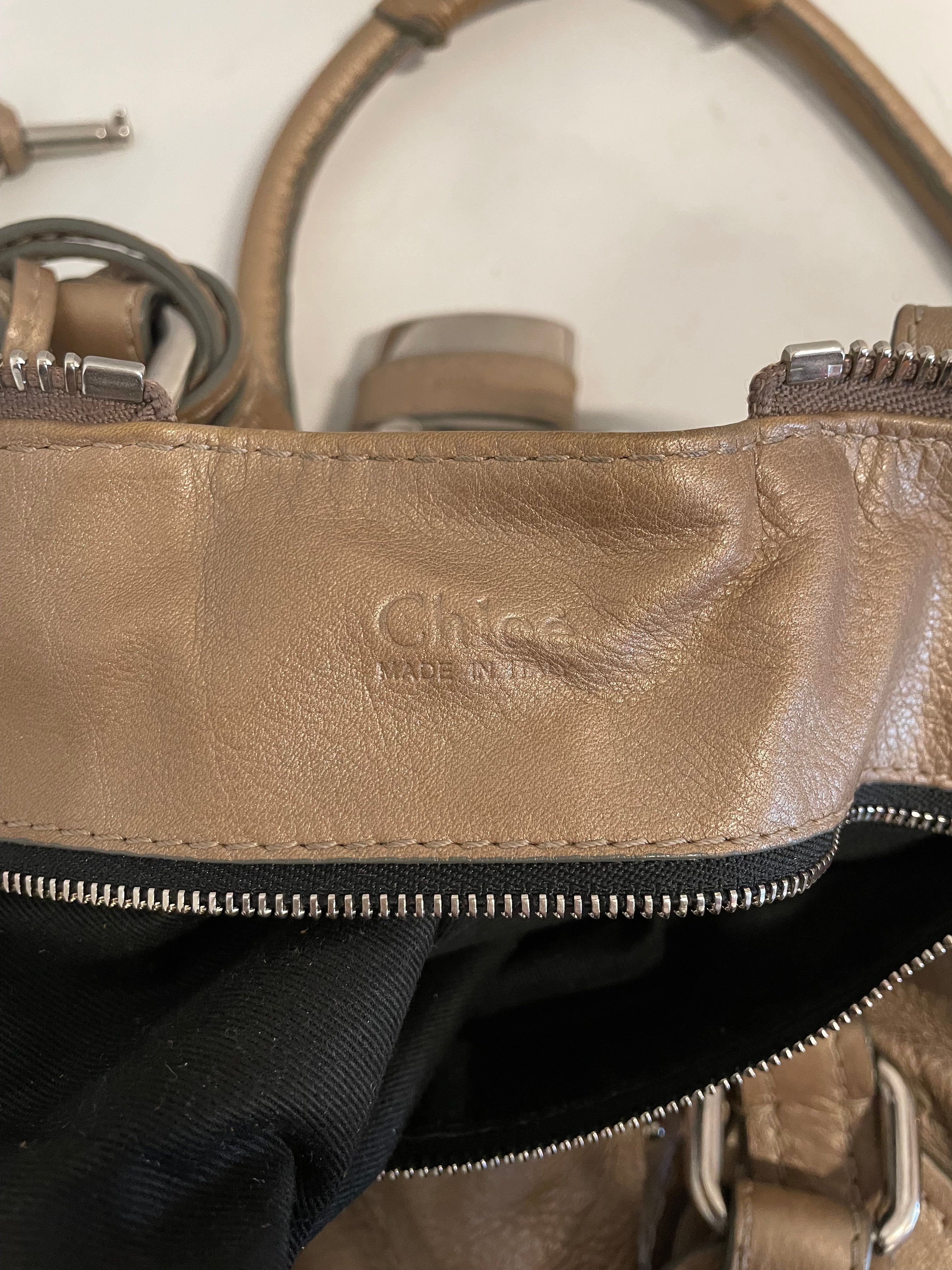 Chloe/Bag/Leather/CML/Paddington xl buckle lock view 4