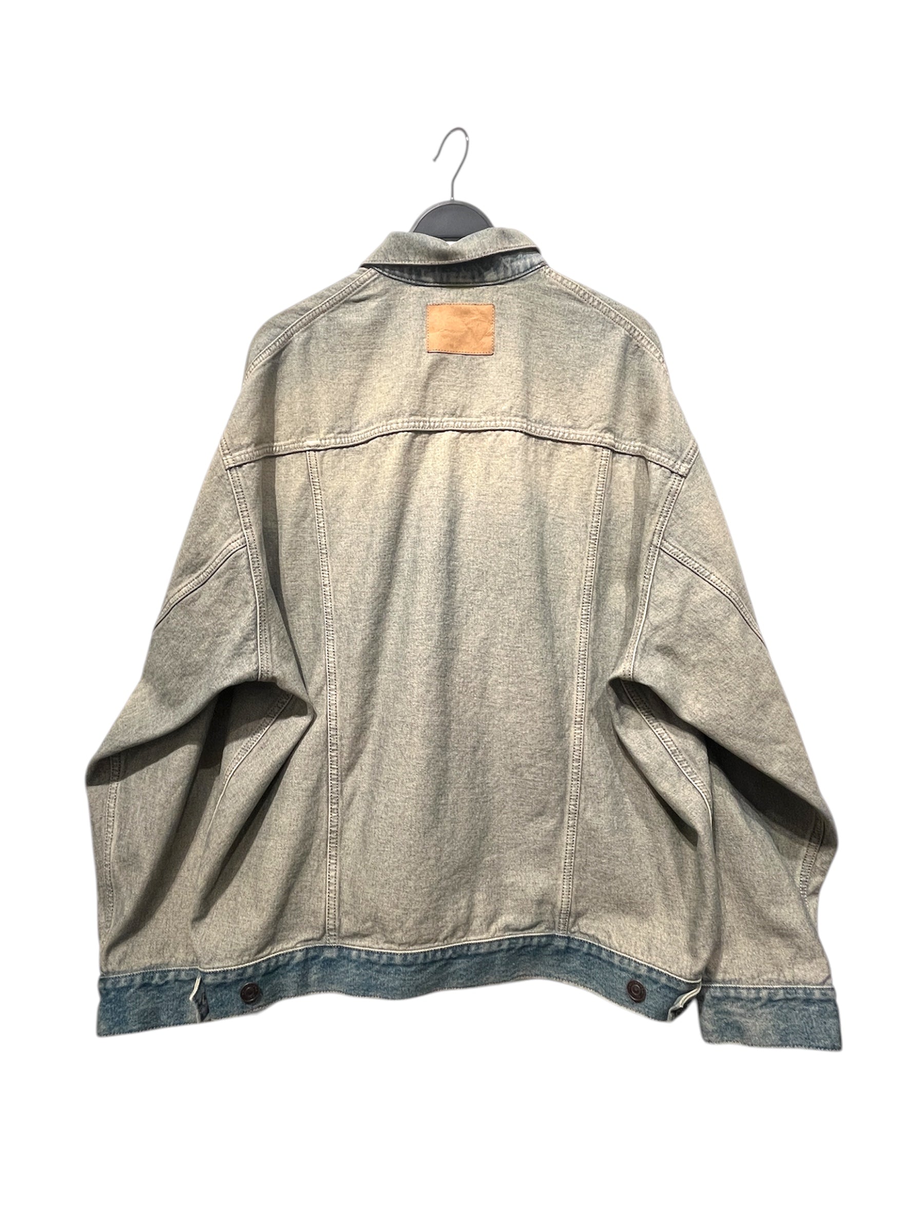 BALENCIAGA/Denim Jkt/L/Denim/BLU/ view 2