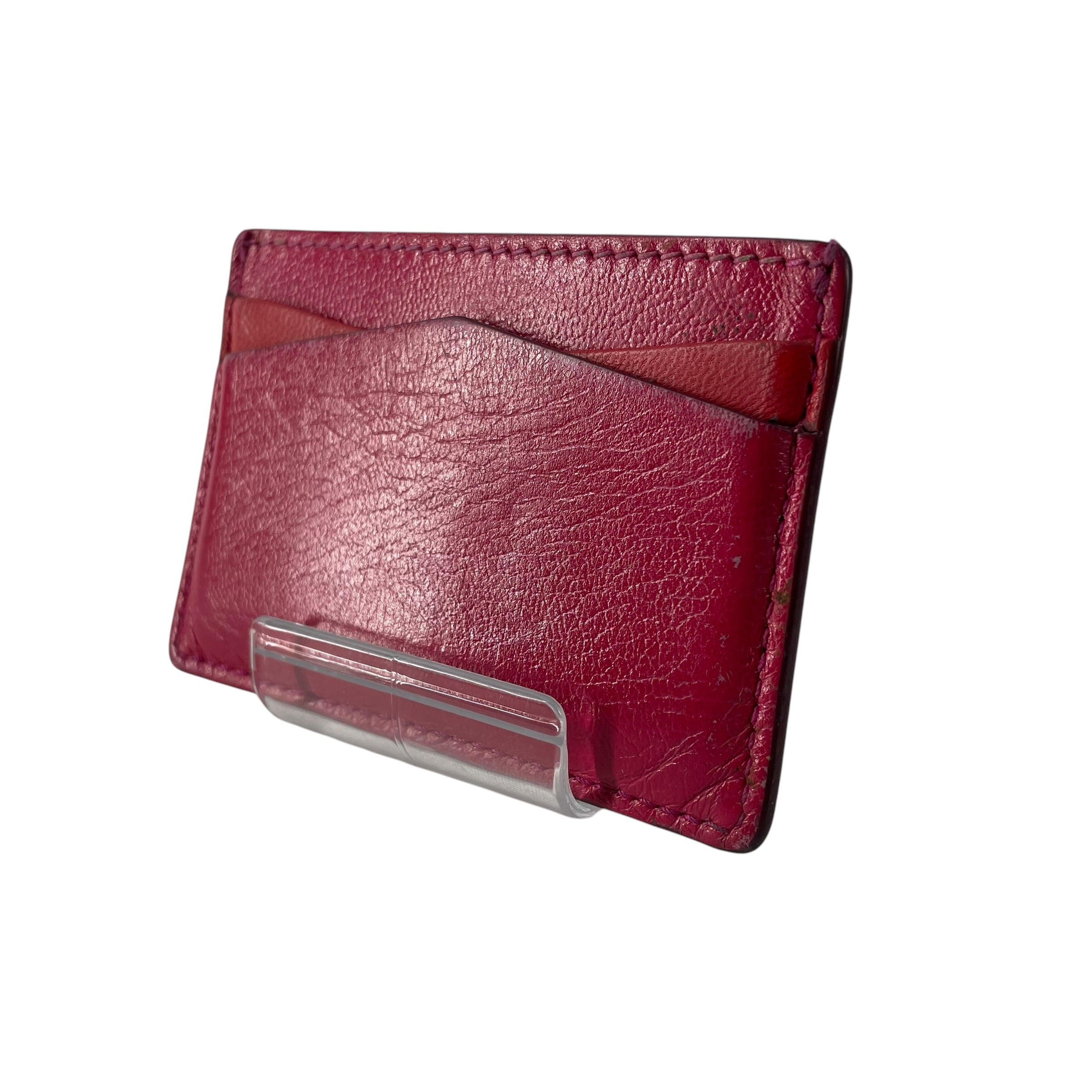 Alexander McQueen/Wallet/Leather/PNK/SKULL STUD CARDHOLDER view 2