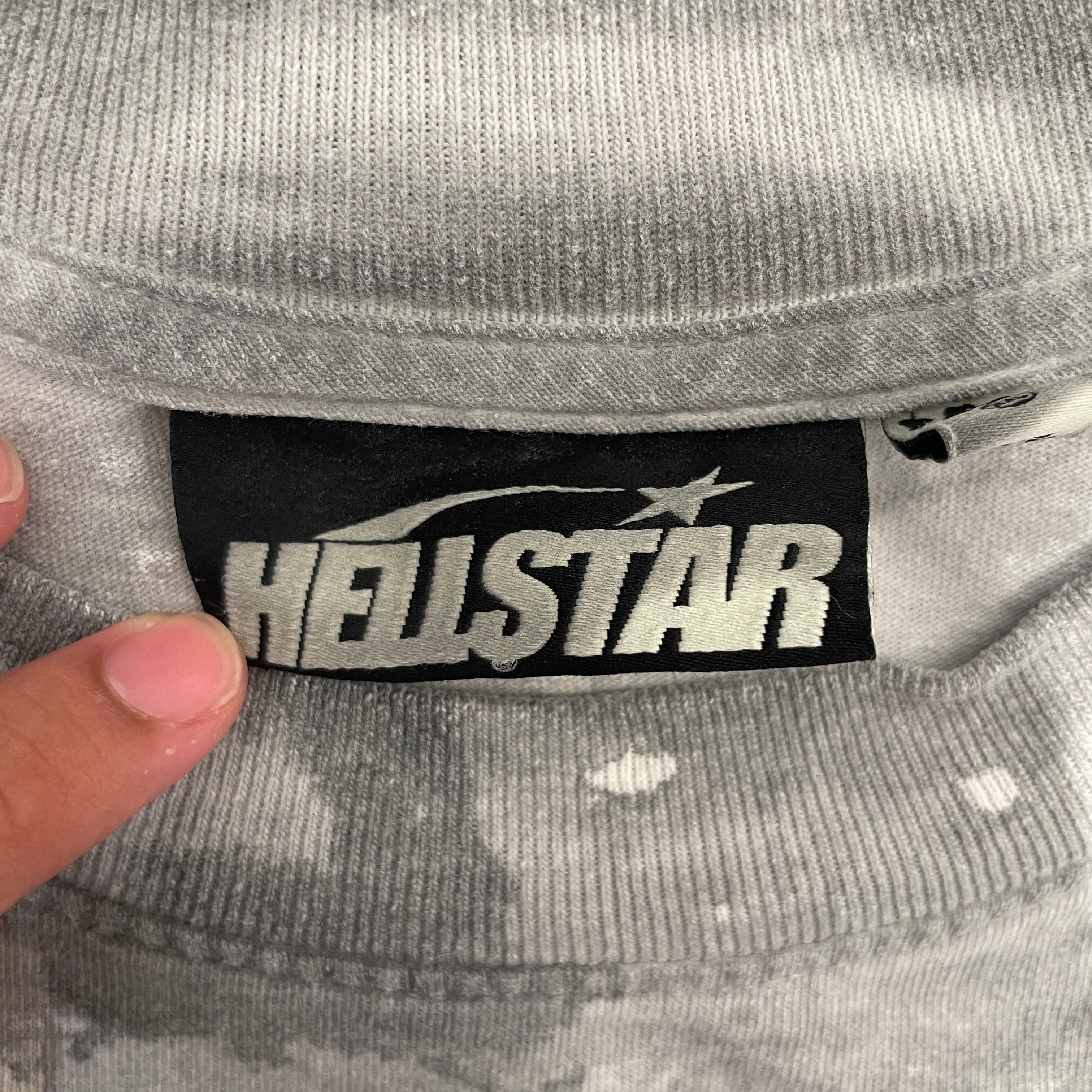HELLSTAR/T-Shirt/XXL/Cotton/SLV/All Over Print/H CURSIVE view 3