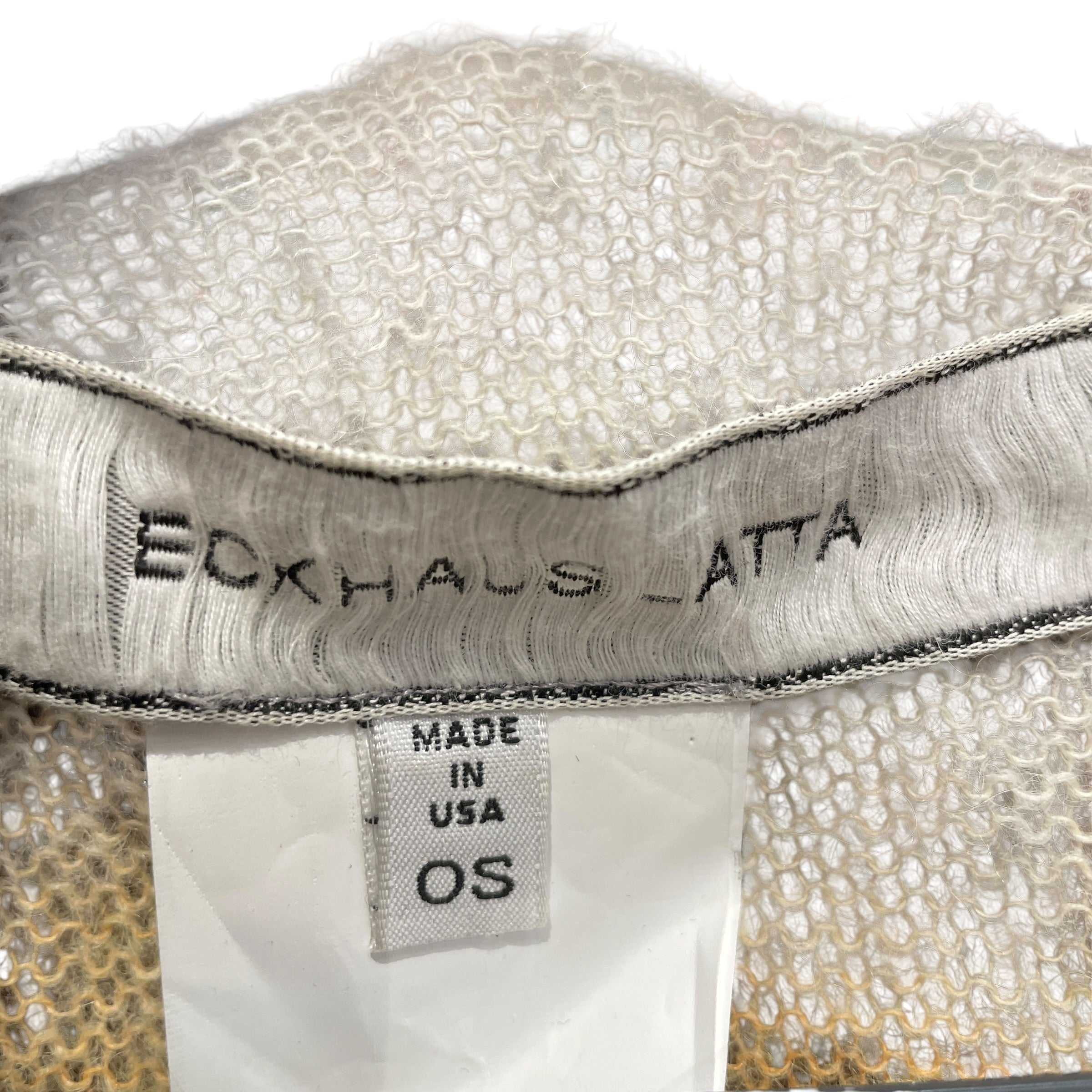 ECKHAUS LATTA/Heavy Sweater/OS/All Over Print/Wool/MLT/EKHAUS WOOL YLW GRN CARDIGAN view 3