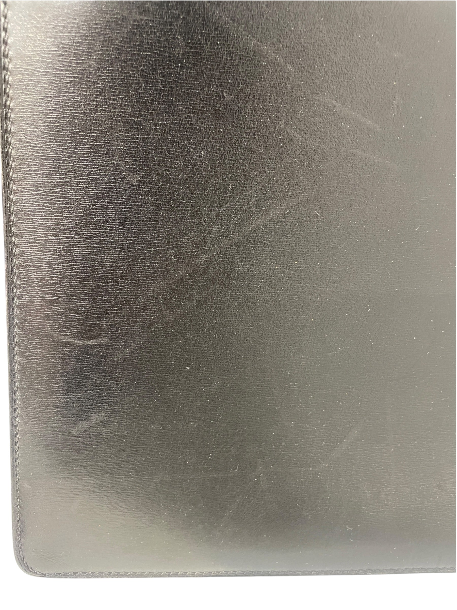 HERMES/Tote Bag/Leather/Black/whitebus tote view 8