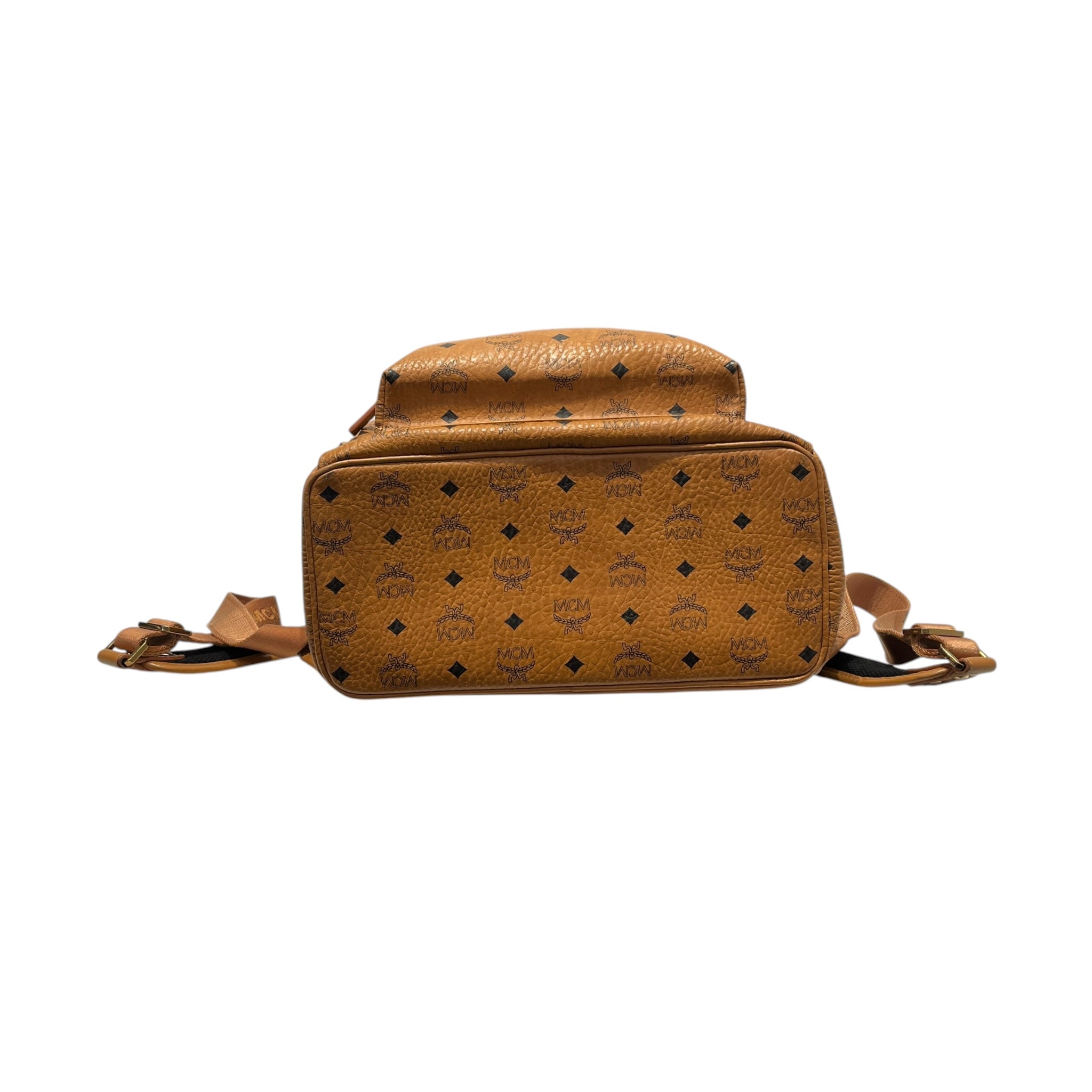 MCM/Backpack/Monogram/Leather/BEG/MCM STUD BAG view 3
