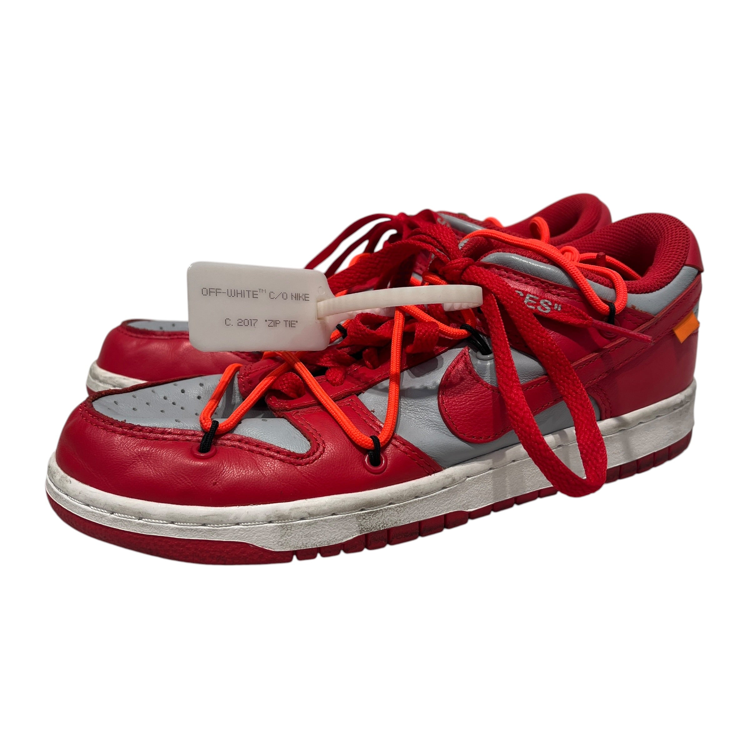 NIKE/OFF-WHITE/Low-Sneakers/US 6/RED/DUNK LOW "UNIVERSITY RED" view 15