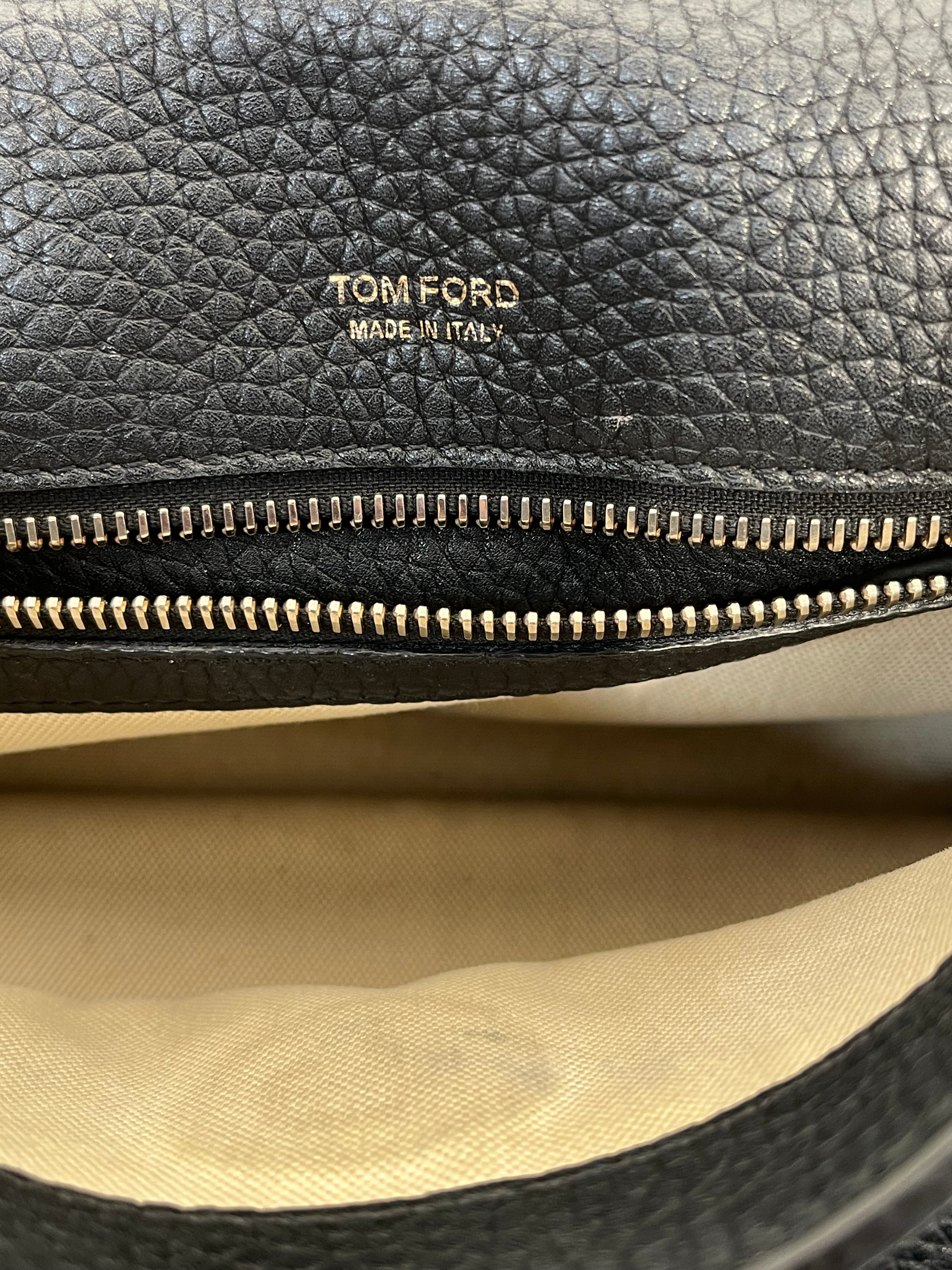 TOM FORD/Bag/Leather/NVY/TARA MEDIUM CROSS BODY view 7