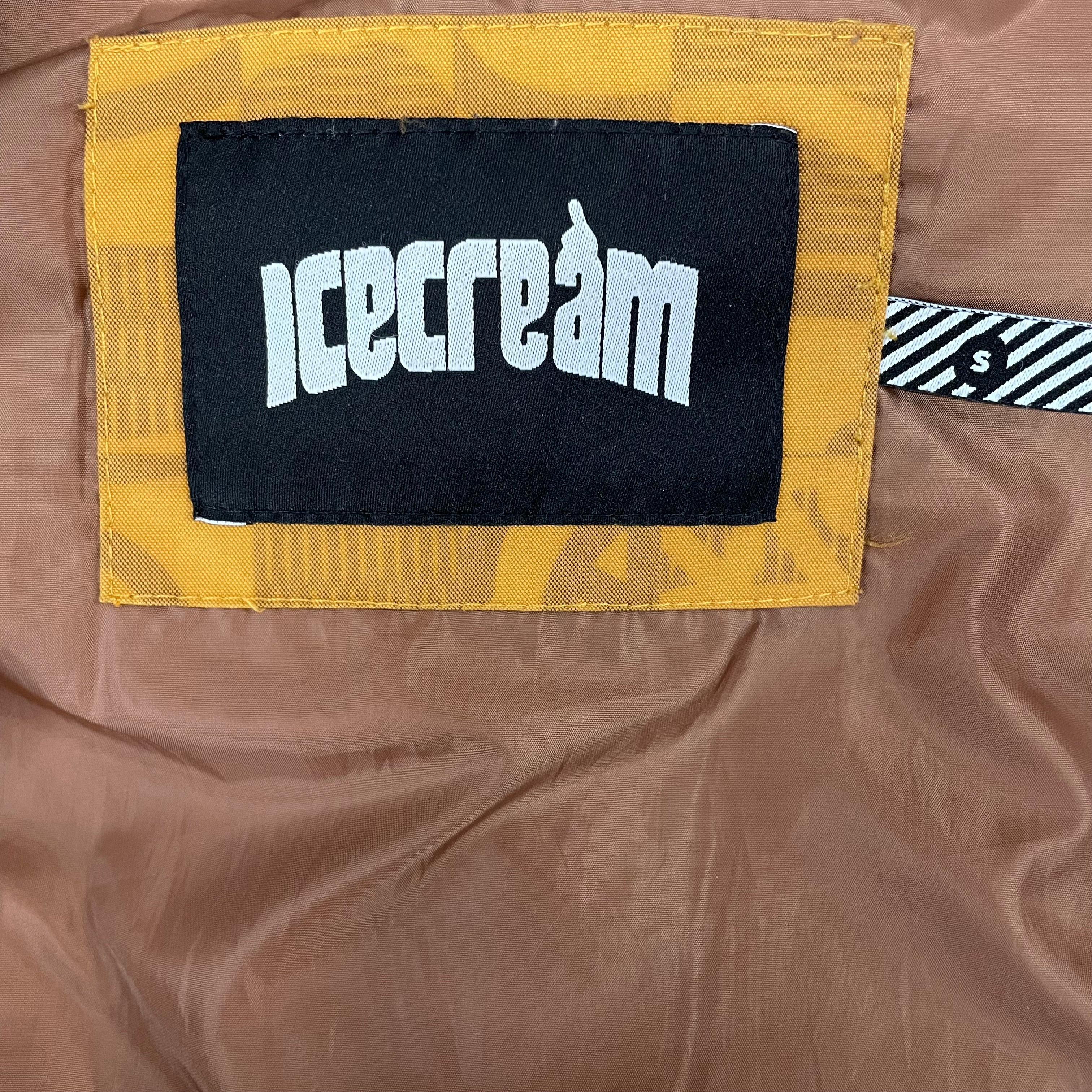 ICE CREAM/Puffer Vest/S/All Over Print/Cotton/CML/BRW DRIP view 3