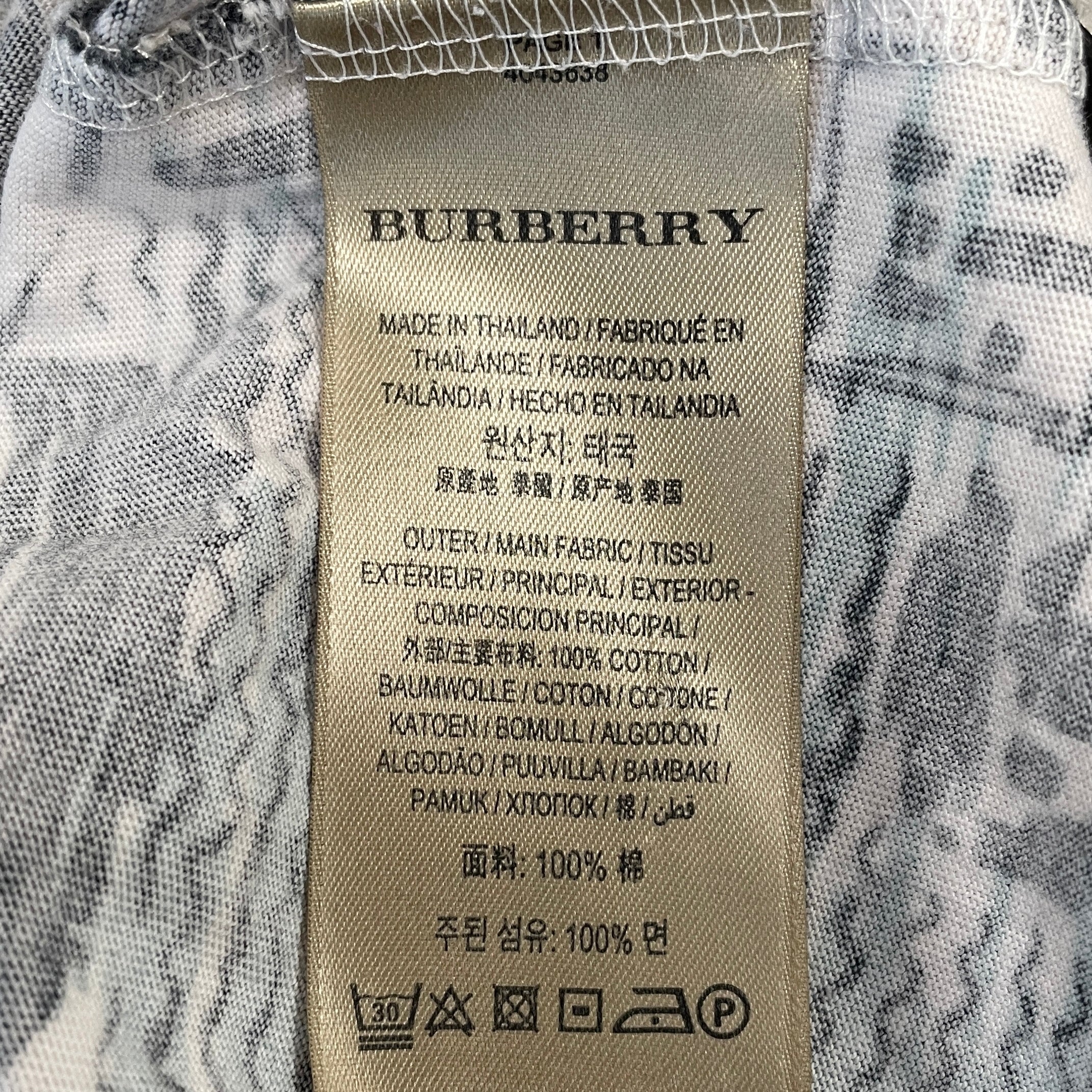 BURBERRY BRIT/Skirt/2/Leopard/Silk/BLK/DOUBLE LAYER SHEER view 4