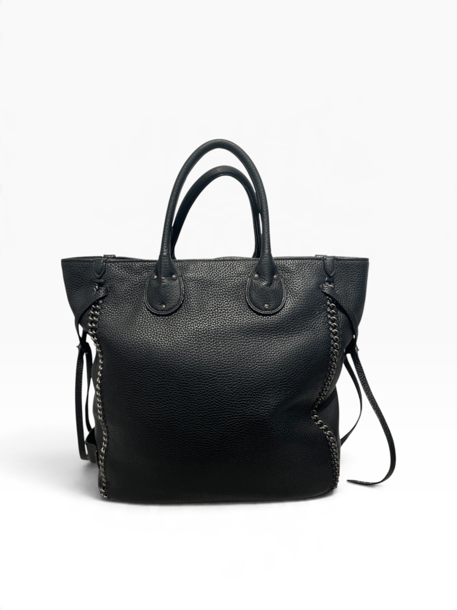 COACH/Tote Bag/Leather/BLK/ view 2