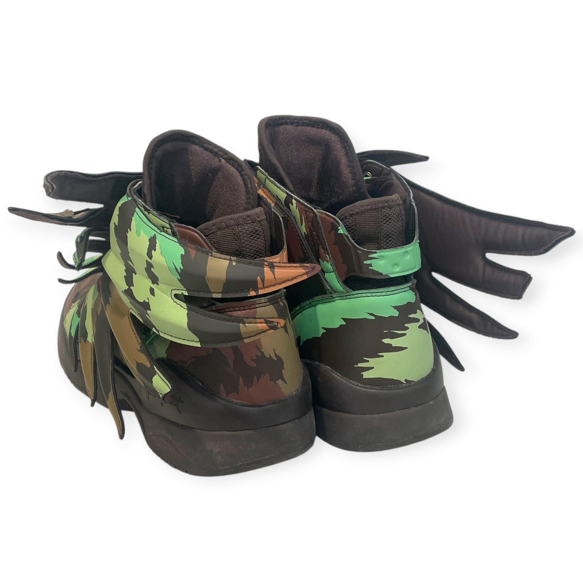 adidas/Hi-Sneakers/US 8/Camouflage/GRN/adidas js wings 3.0 view 2