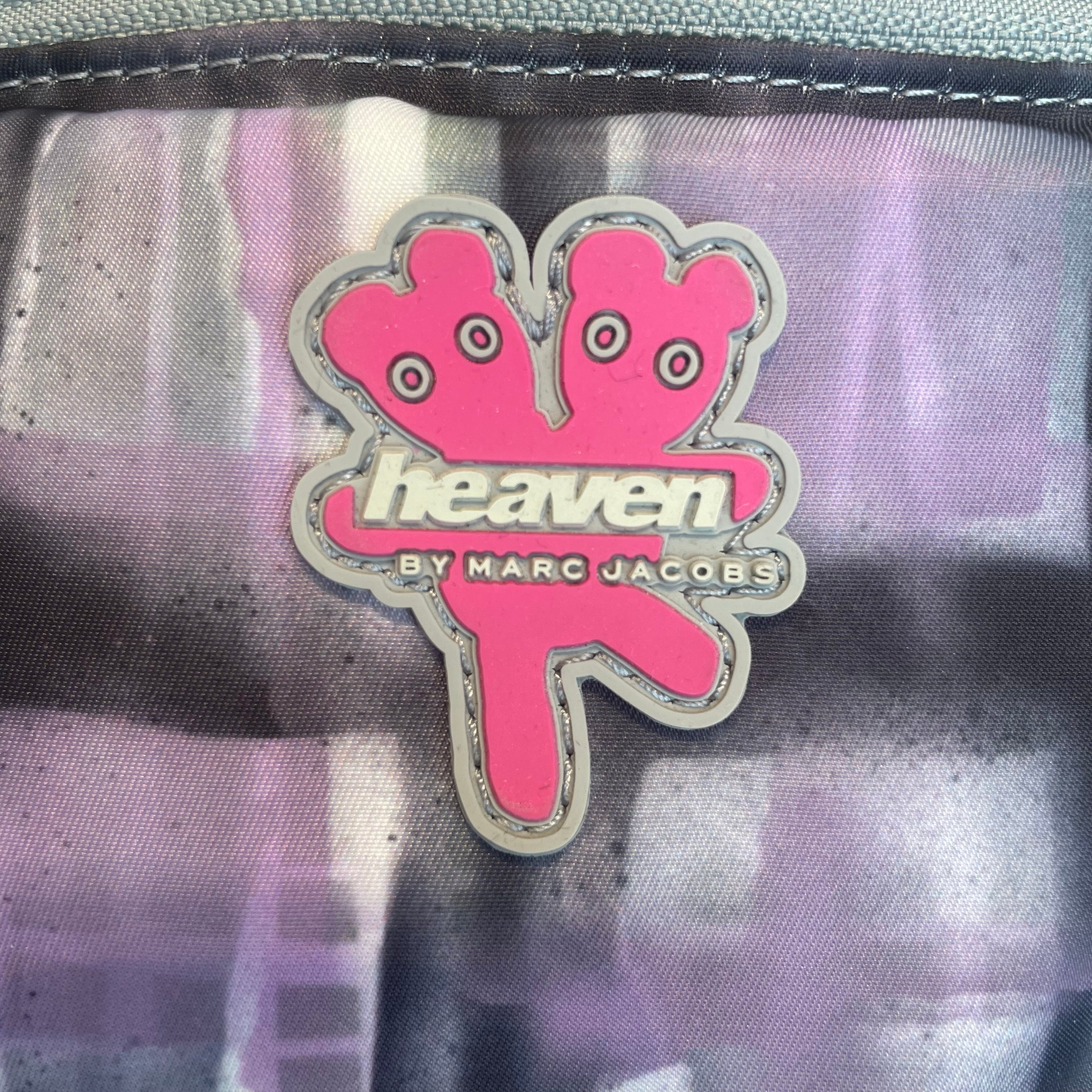Heaven By Marc Jacobs/Hand Bag/Plaid/Nylon/PPL/METAL HANDLE W BLCK/PURP view 3