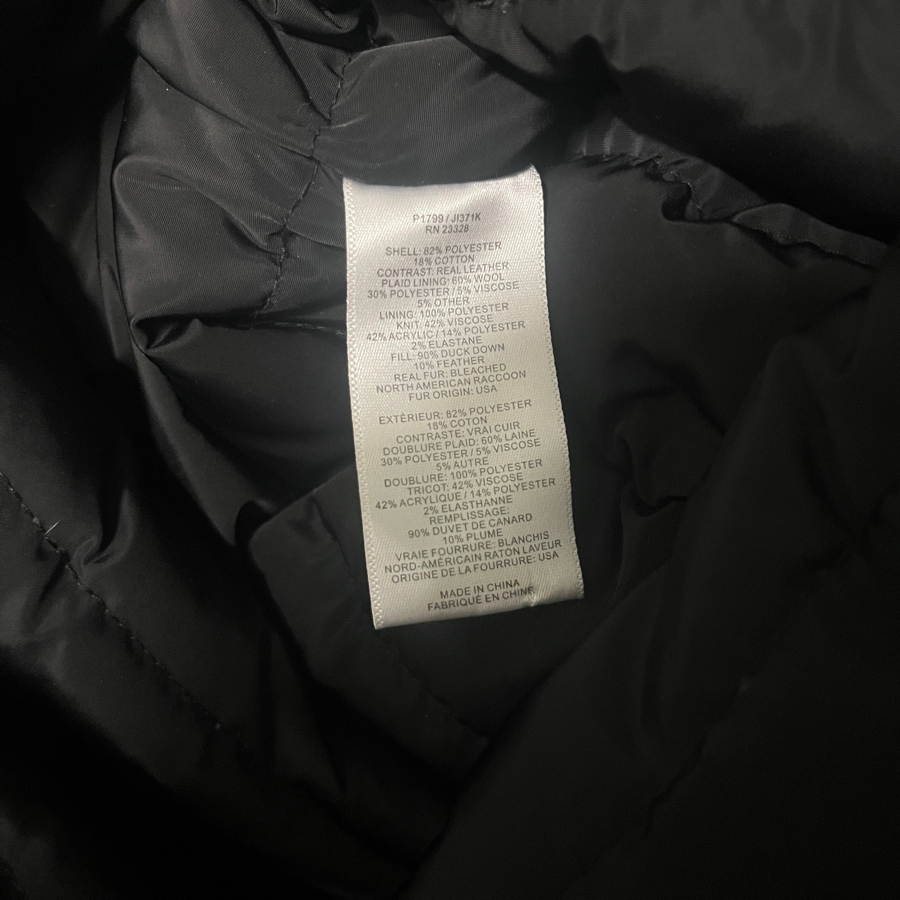 PENDLETON/Mod Parka/M/Polyester/GRN/FUR LINED HOOD view 4