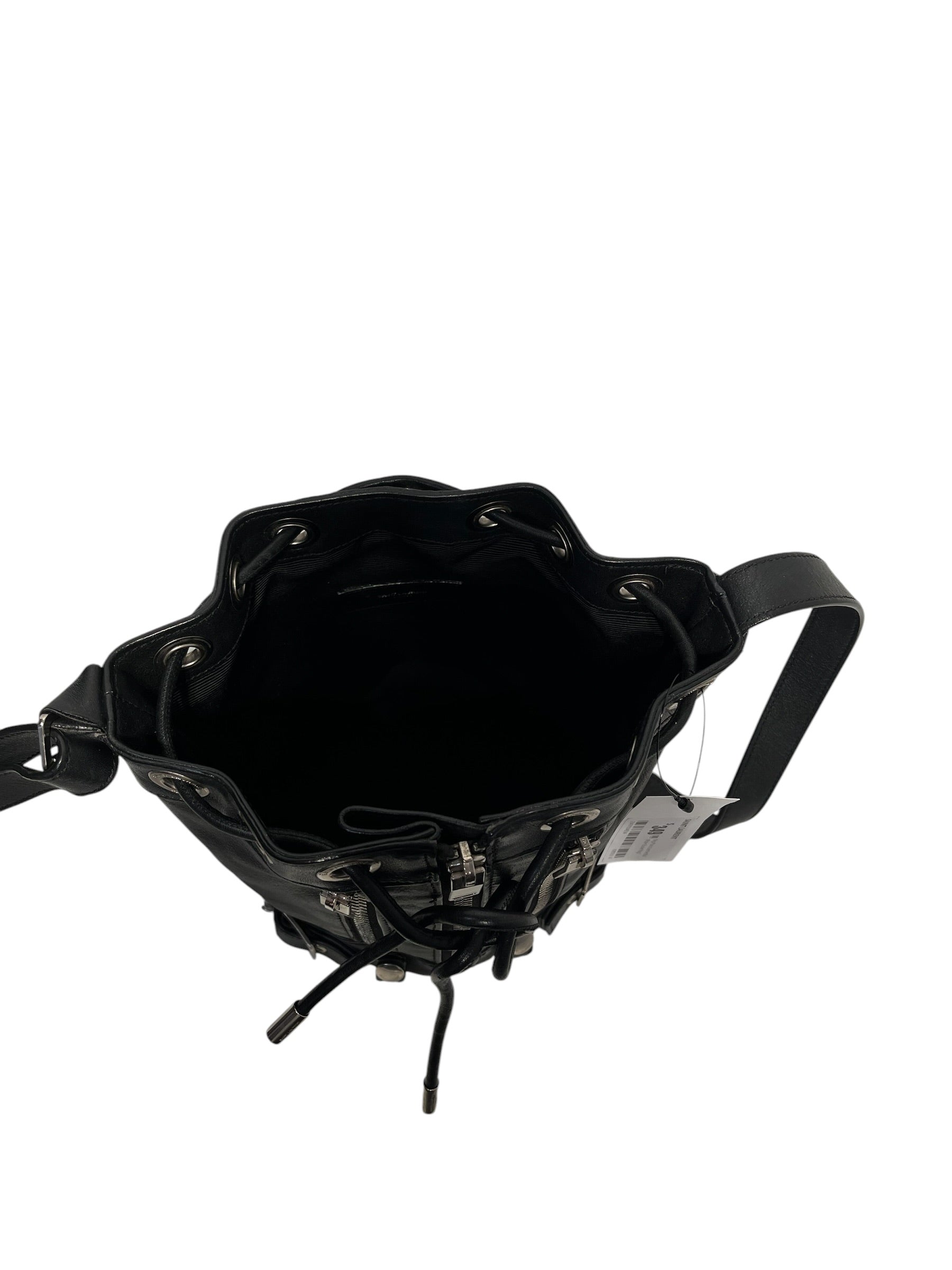 SAINT LAURENT/Bag/Leather/BLK/Rider Bucket Bag view 6