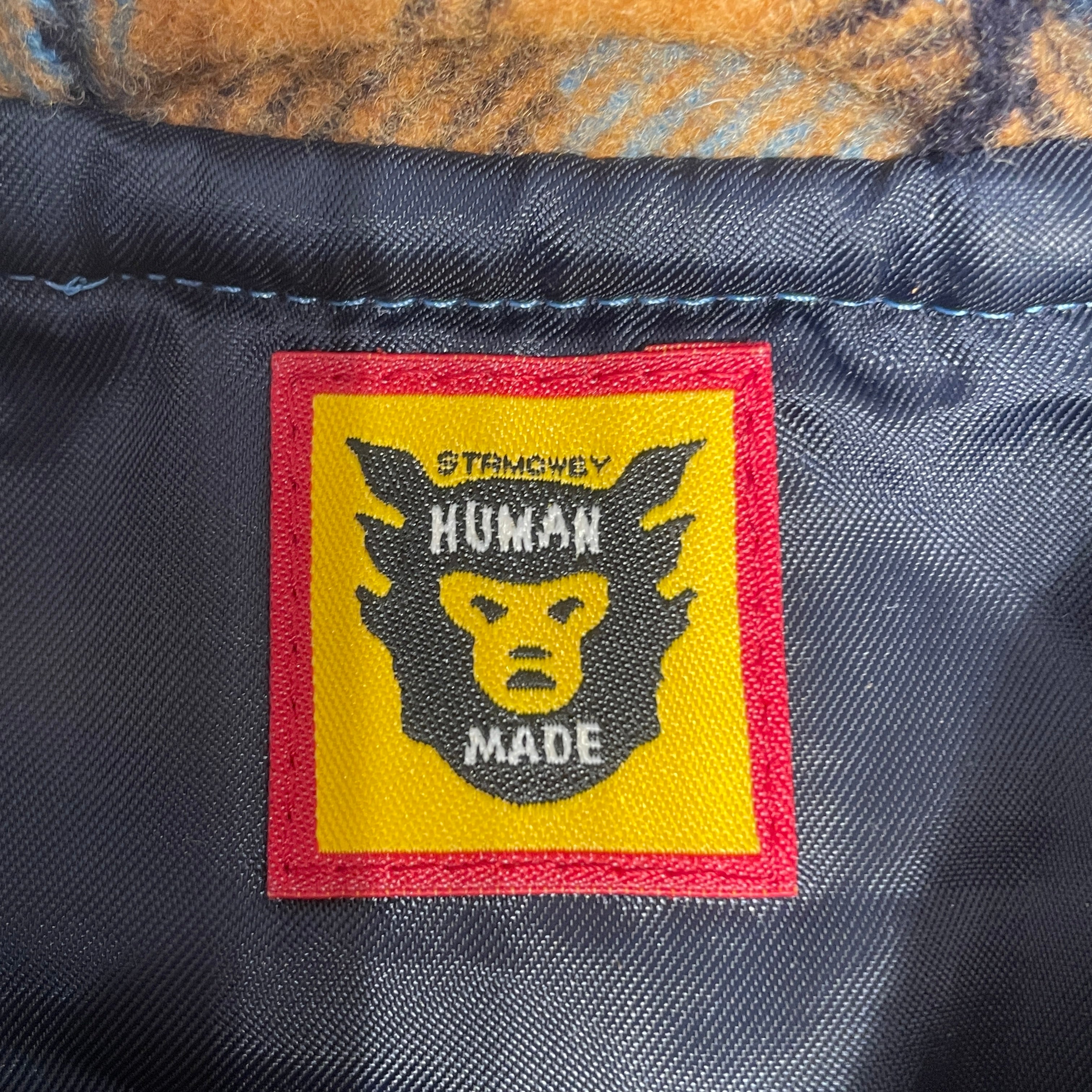 HUMAN MADE/Jacket/M/Wool/MLT/Plaid/flannel collared jacket view 3
