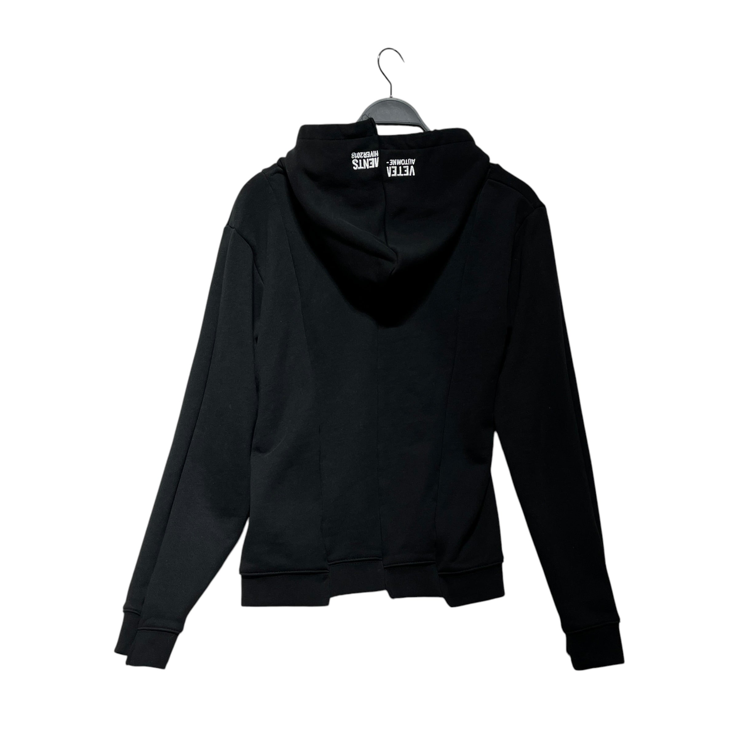 VETEMENTS/Hoodie/M/Graphic/Cotton/BLK/BELGIUM view 2