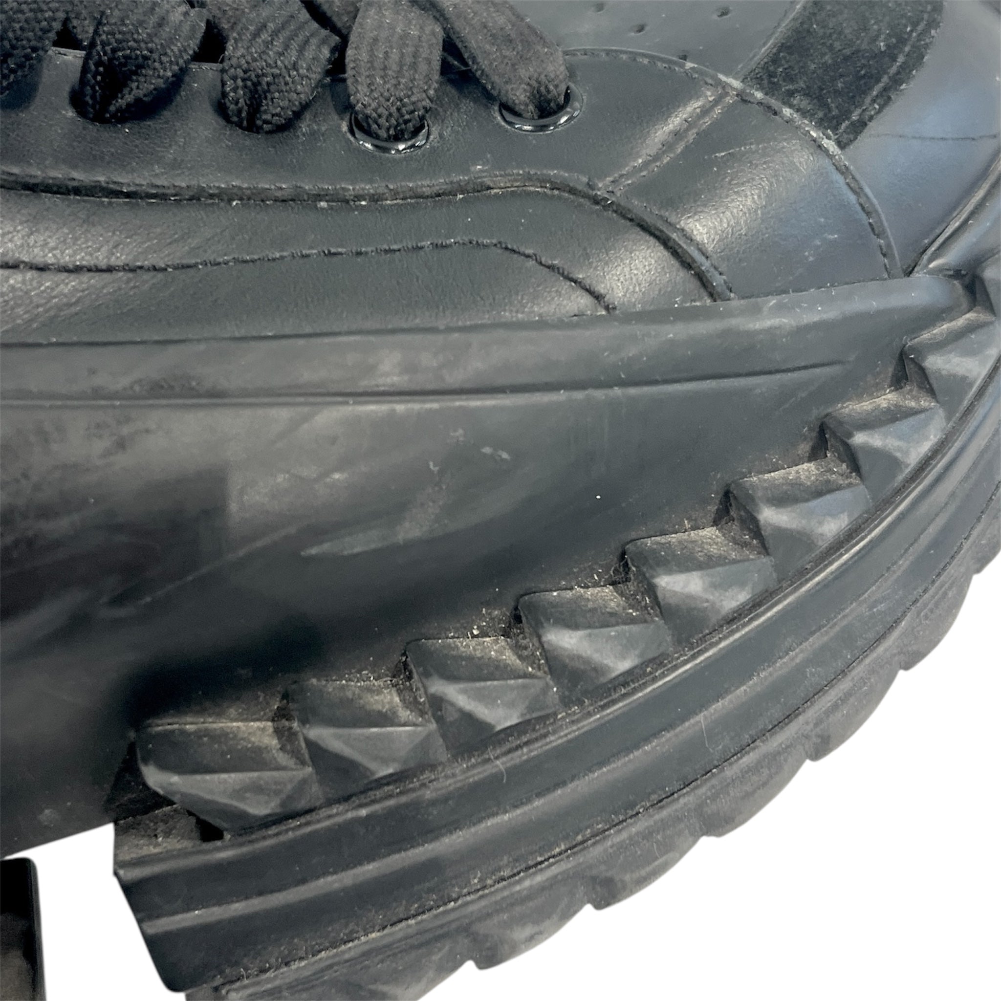 DOLCE&GABBANA/Low-Sneakers/US 8/Leather/BLK/SUPER KING CS 1649 view 5
