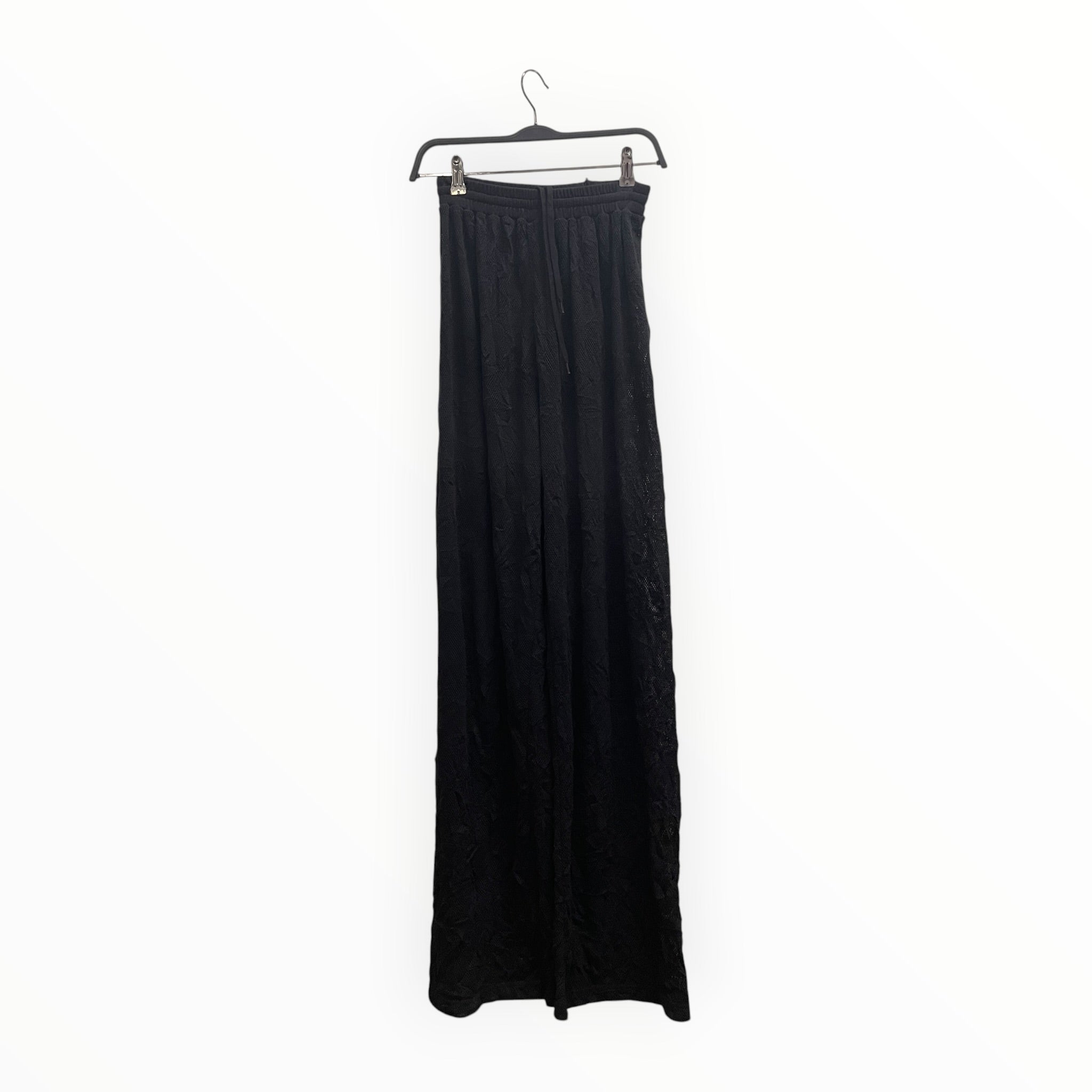 BALENCIAGA/Pants/XS/Cotton/BLK/2022/  MESH TROUSER view 1