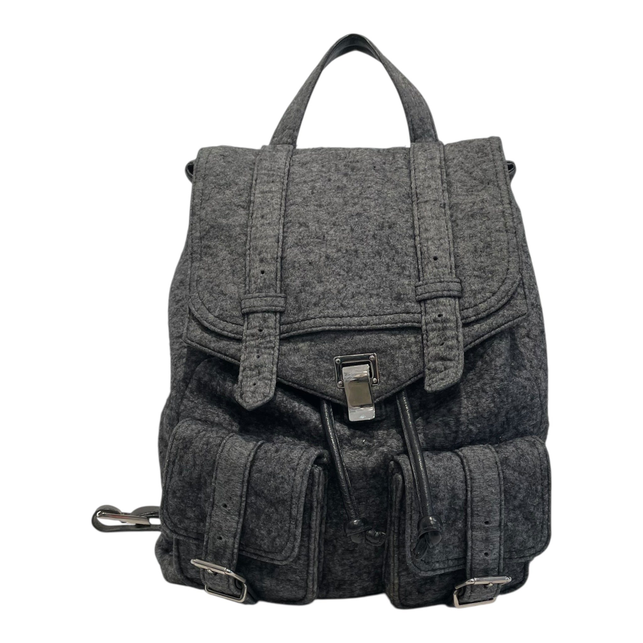 PROENZA SCHOULER/Backpack/Wool/GRY/ view 1