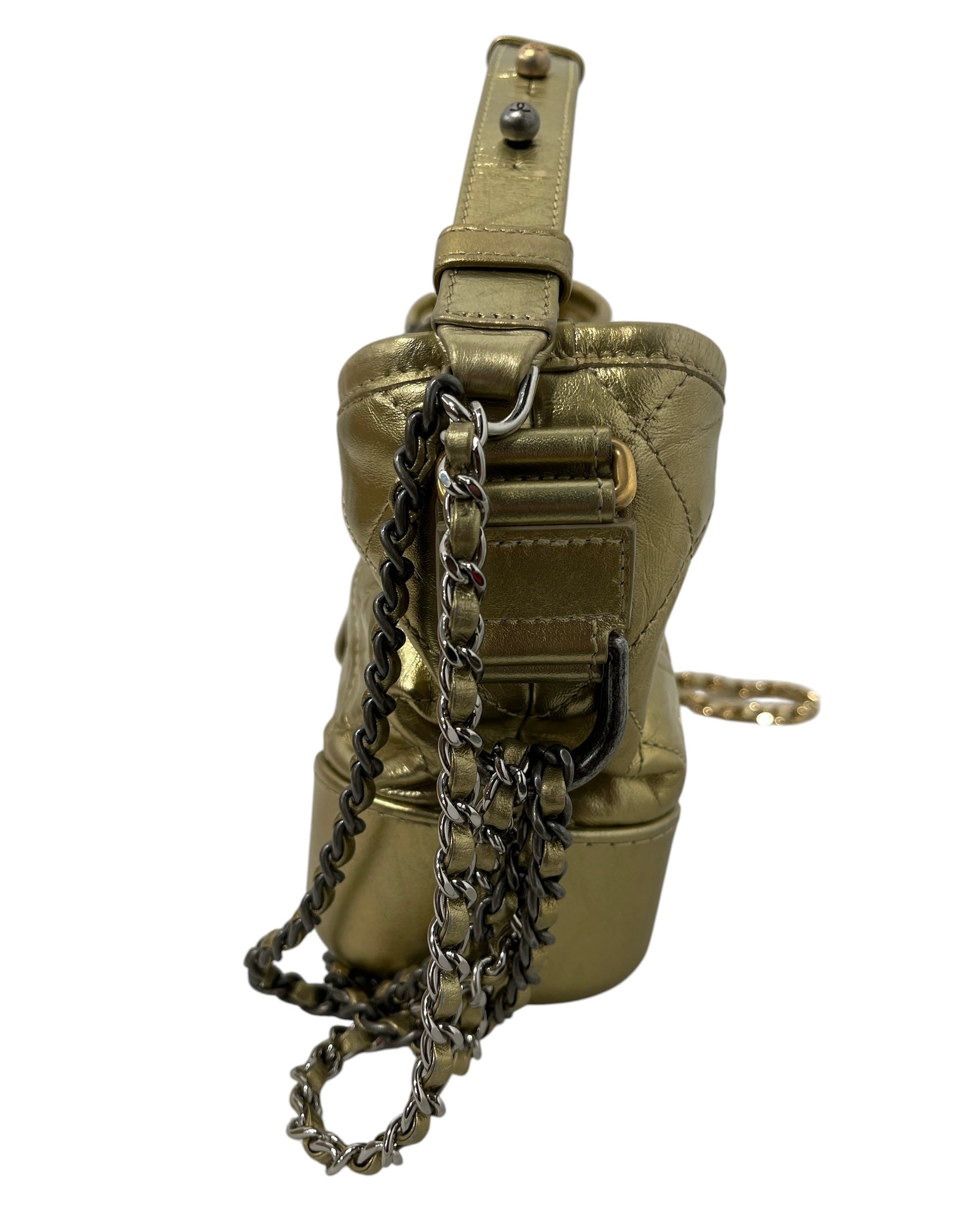 CHANEL/Bag/Cotton/GLD/METALLIC view 3