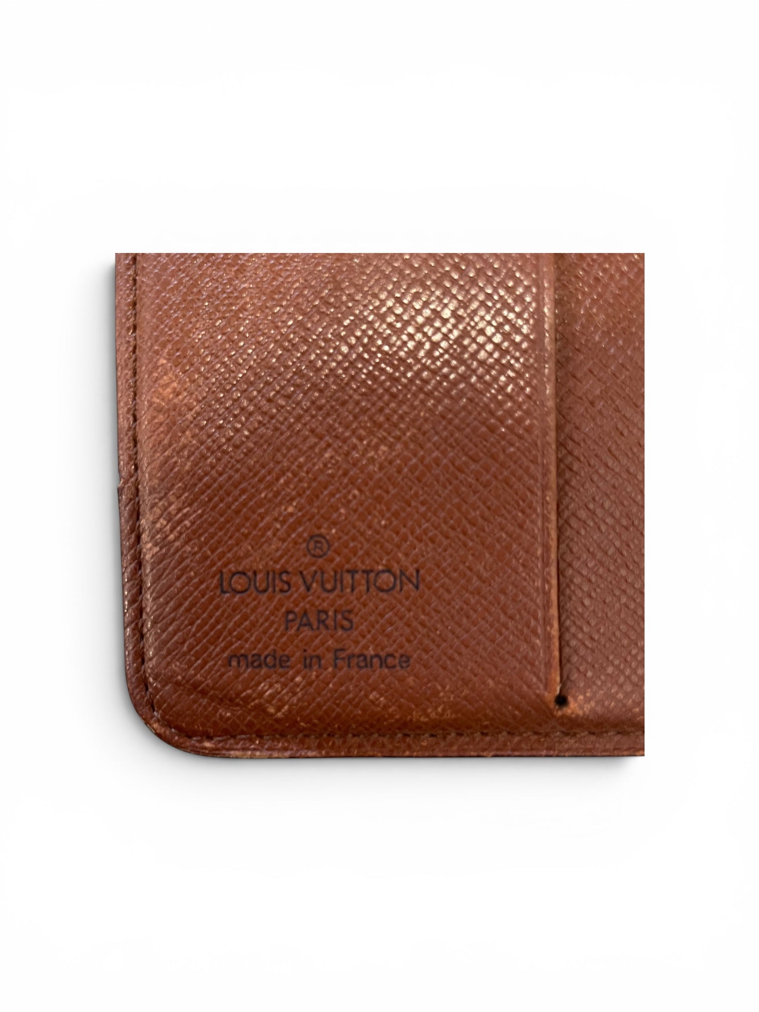 LOUIS VUITTON/Bifold Wallet/Leather/BRW/L's/Zipper view 4