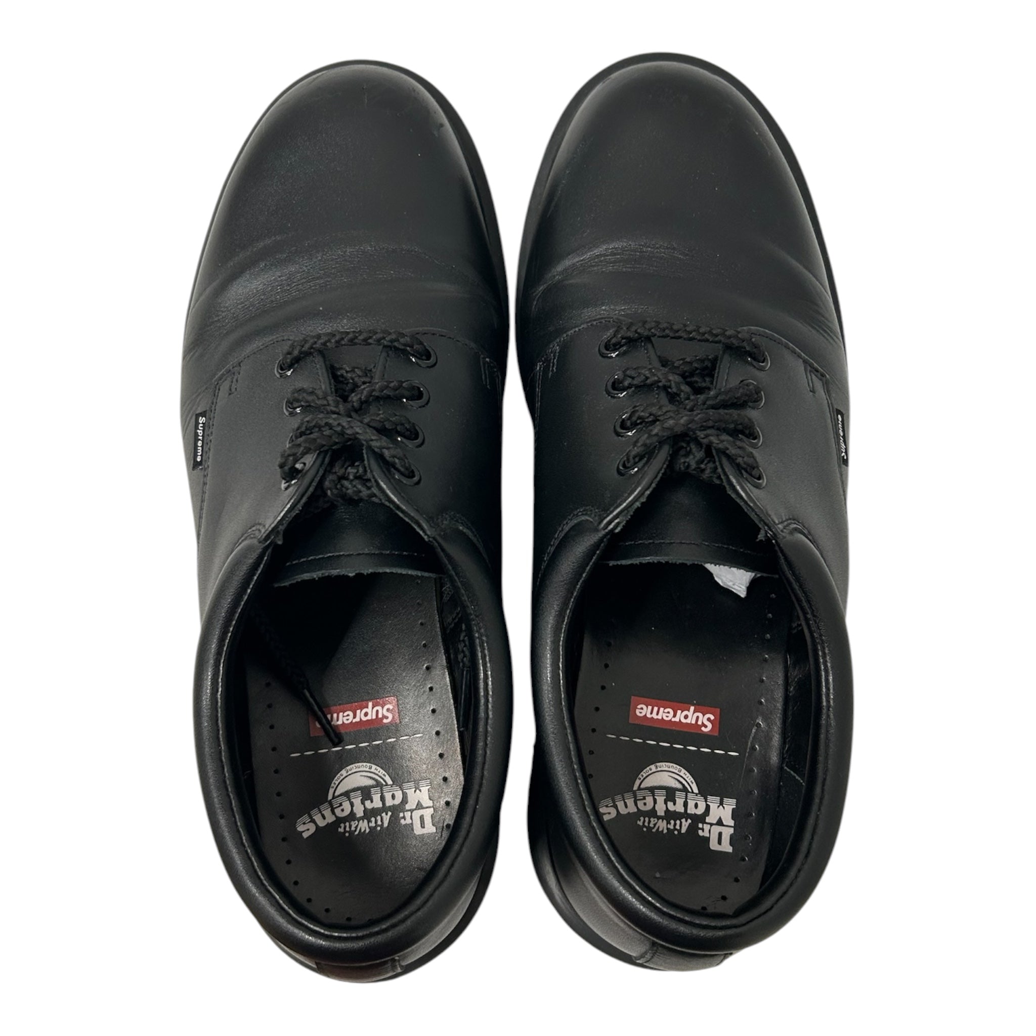 Dr.Martens/Supreme/Loafers/US 11/Leather/BLK/POSTAL SUPREME view 3