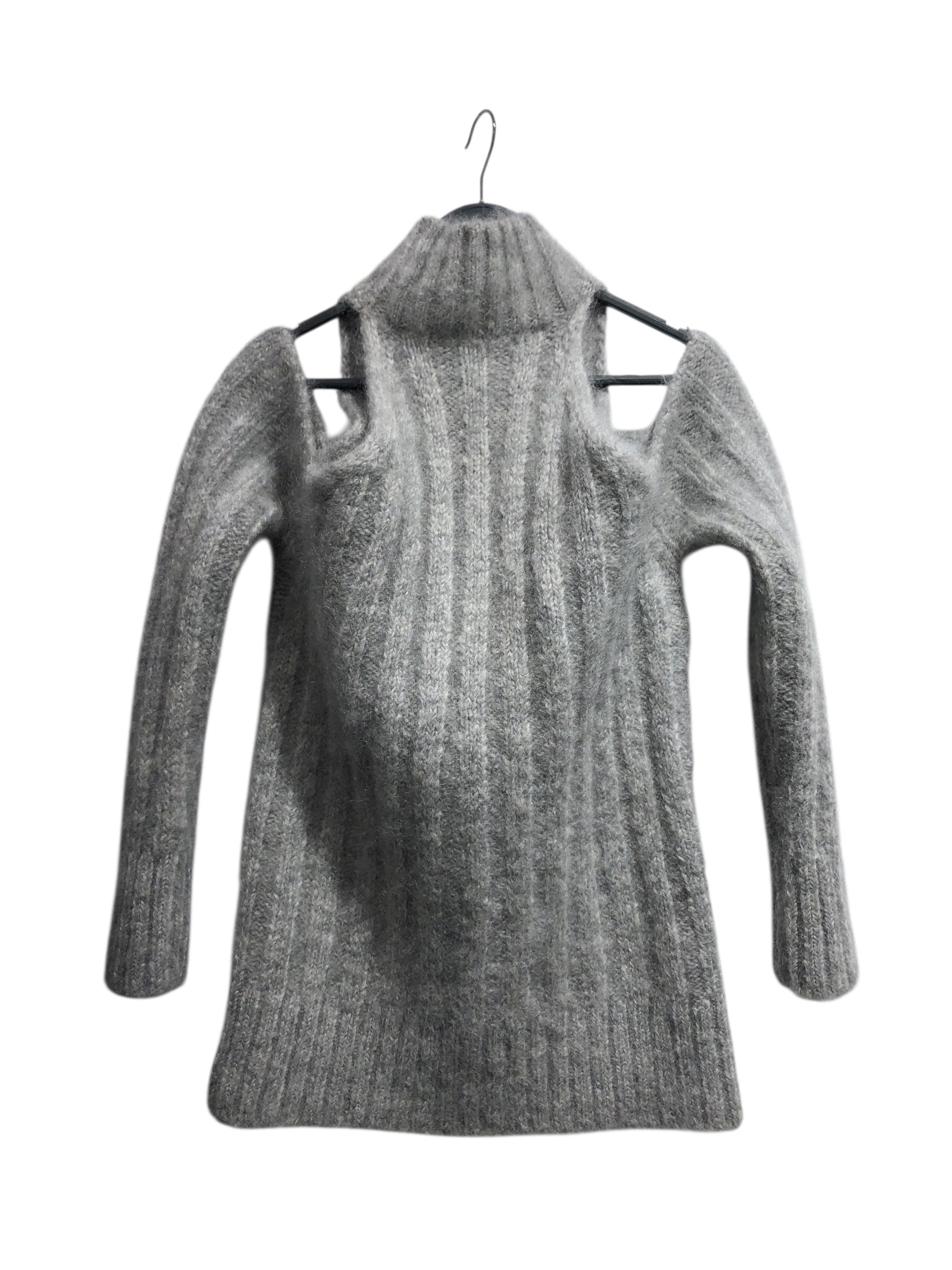 FILLES PAPA/Sweater/0/Mohair/GRY/82% KID MOHAIR view 1