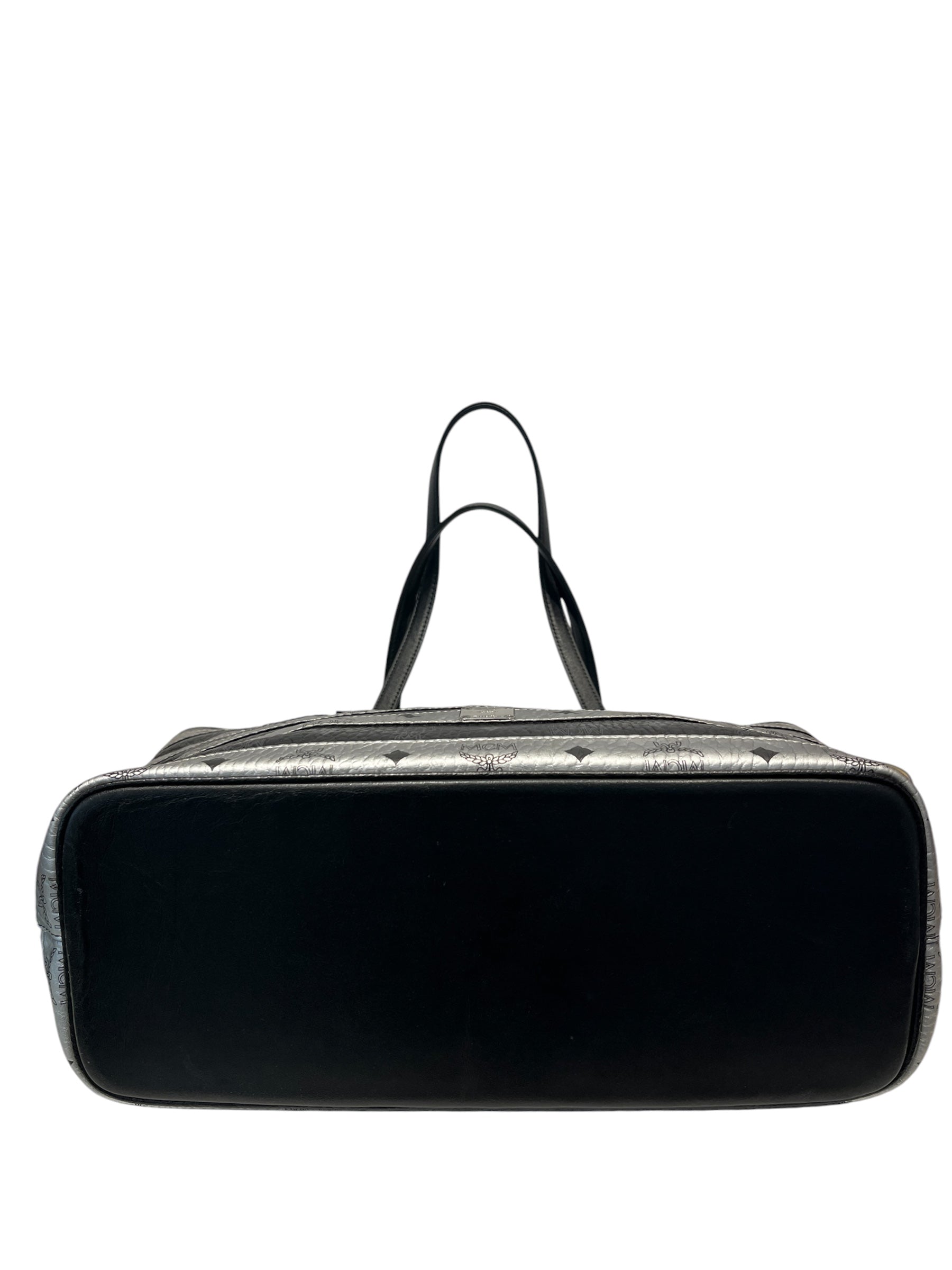 MCM/Tote Bag/Stripe/Leather/SLV/MCM VISETO TOTE view 3