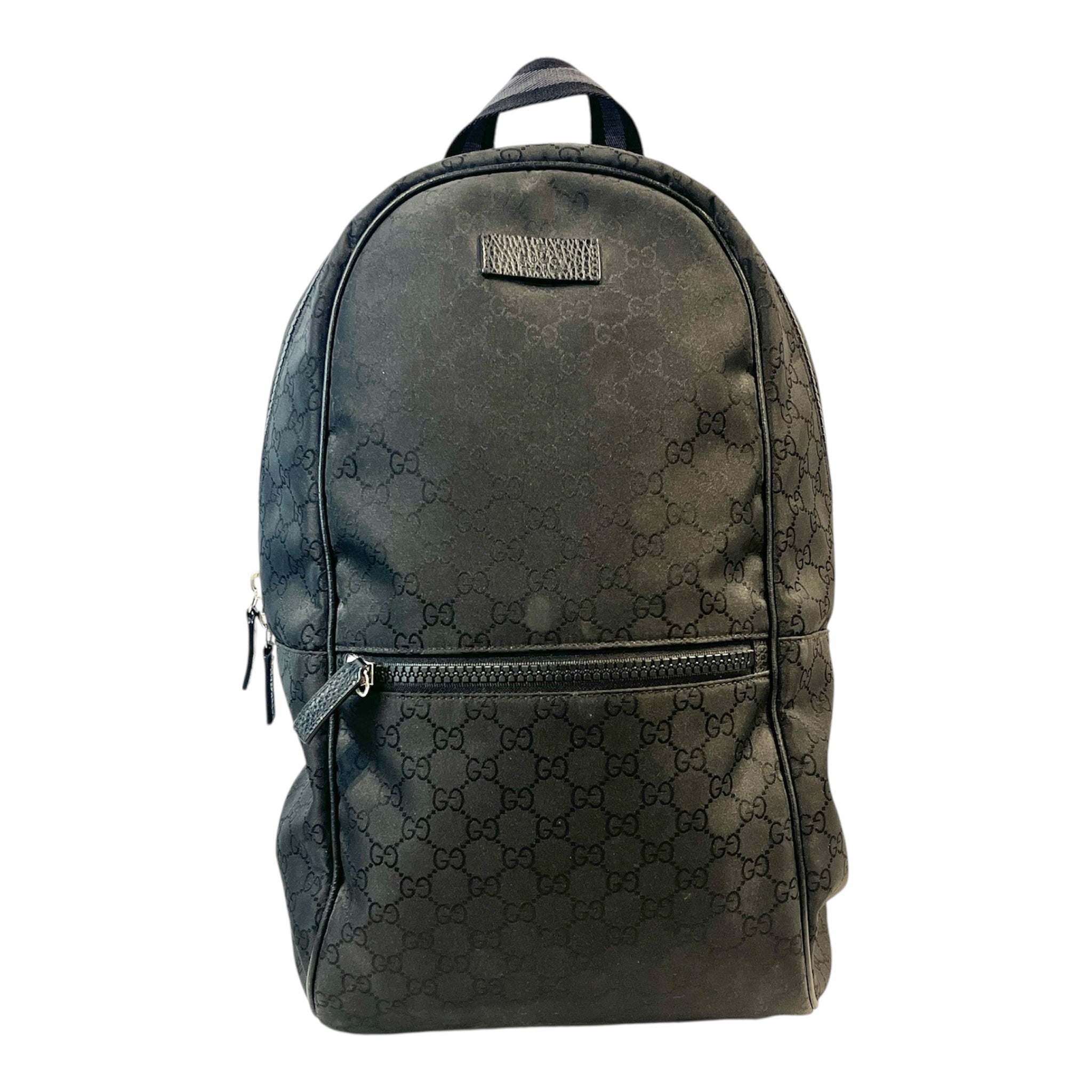 GUCCI/Backpack/All Over Print/BLK/MONOGRAM view 1