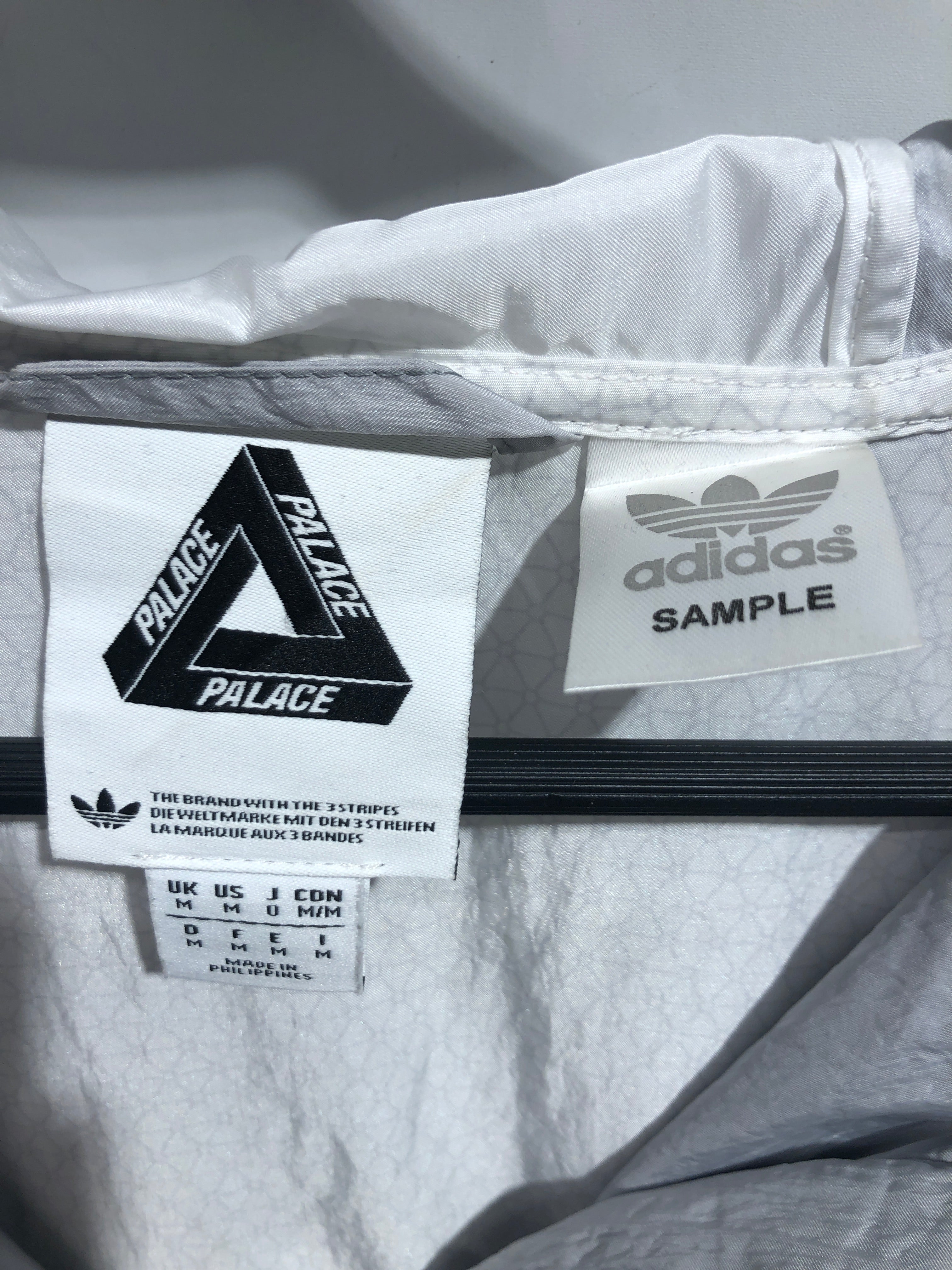 adidas/PALACE/Jacket/M/Polyester/GRY/ view 4