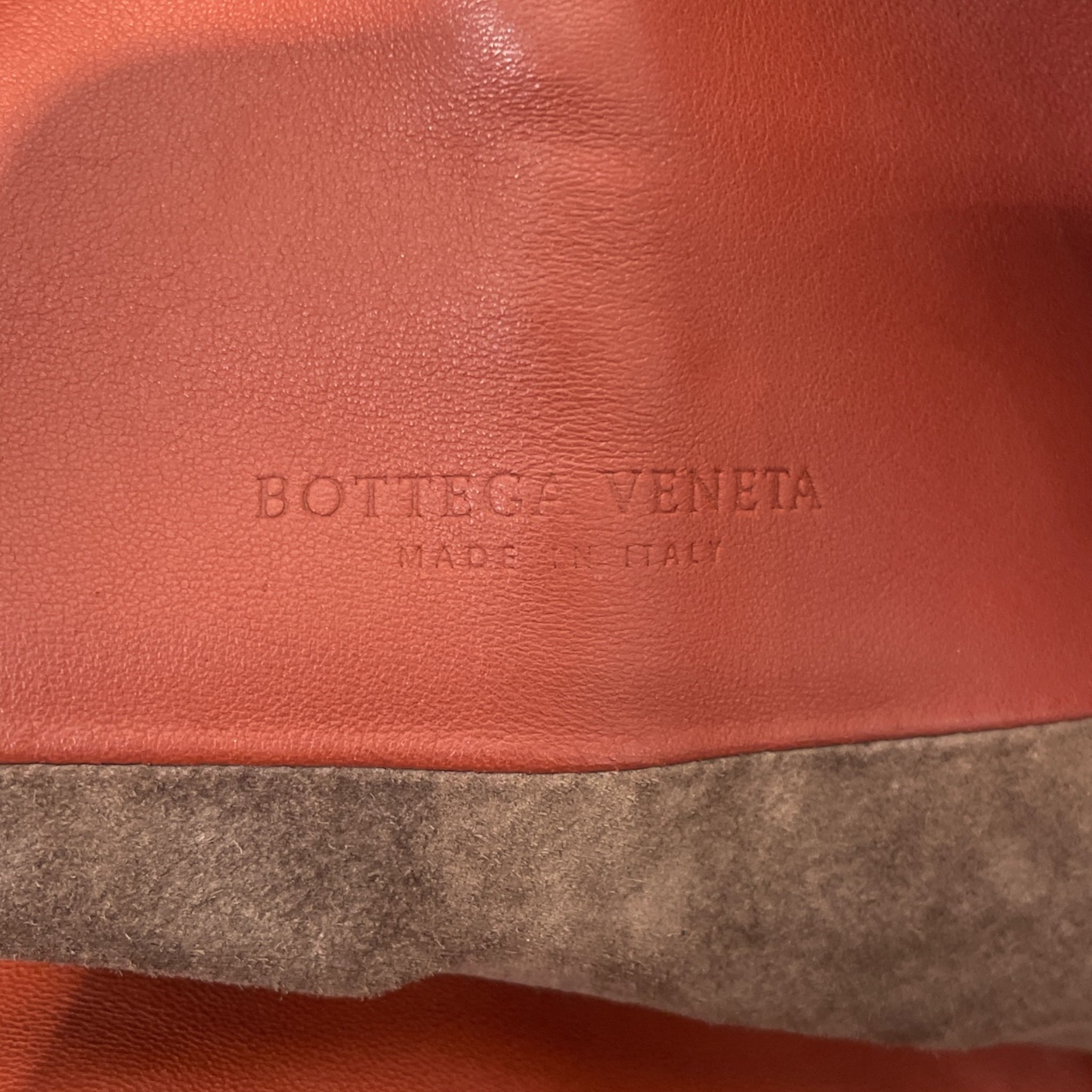 BOTTEGA VENETA/Tote Bag/Leather/ORN/BURNT ORANGE/INTRECCIATO HOBO view 3