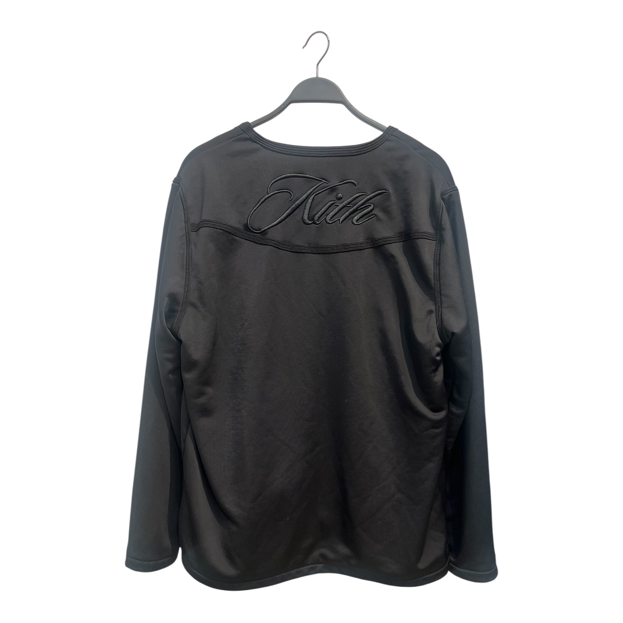 KITH/Cardigan/M/Polyester/BLK/emboridered japanese style view 2