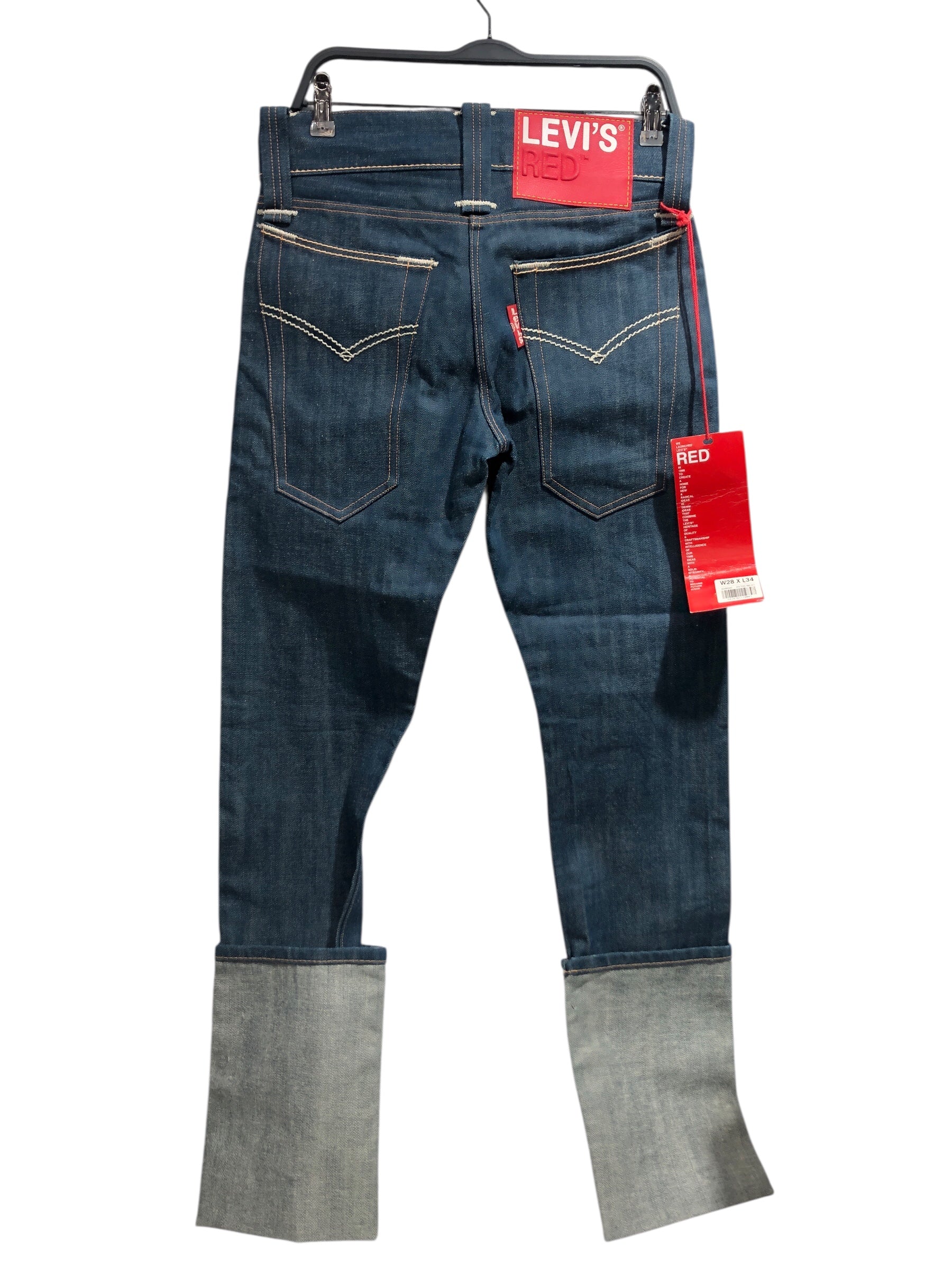 Levi's RED/Straight Pants/28/Denim/NVY/SELVEDGE 03700.00.01(0345) view 2