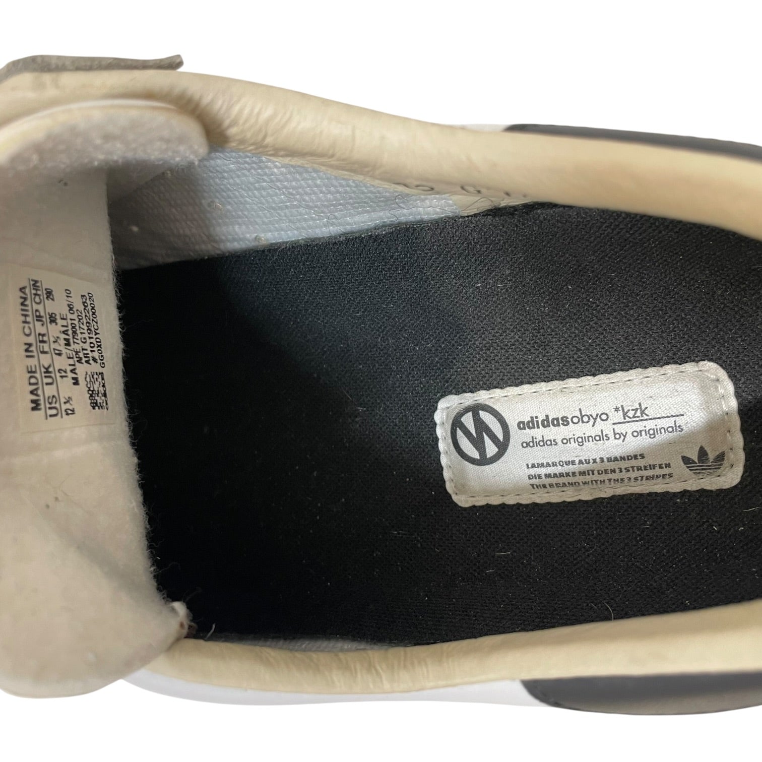 adidas/NEIGHBORHOOD/Low-Sneakers/US 12.5/Leather/WHT/luker superstar view 3