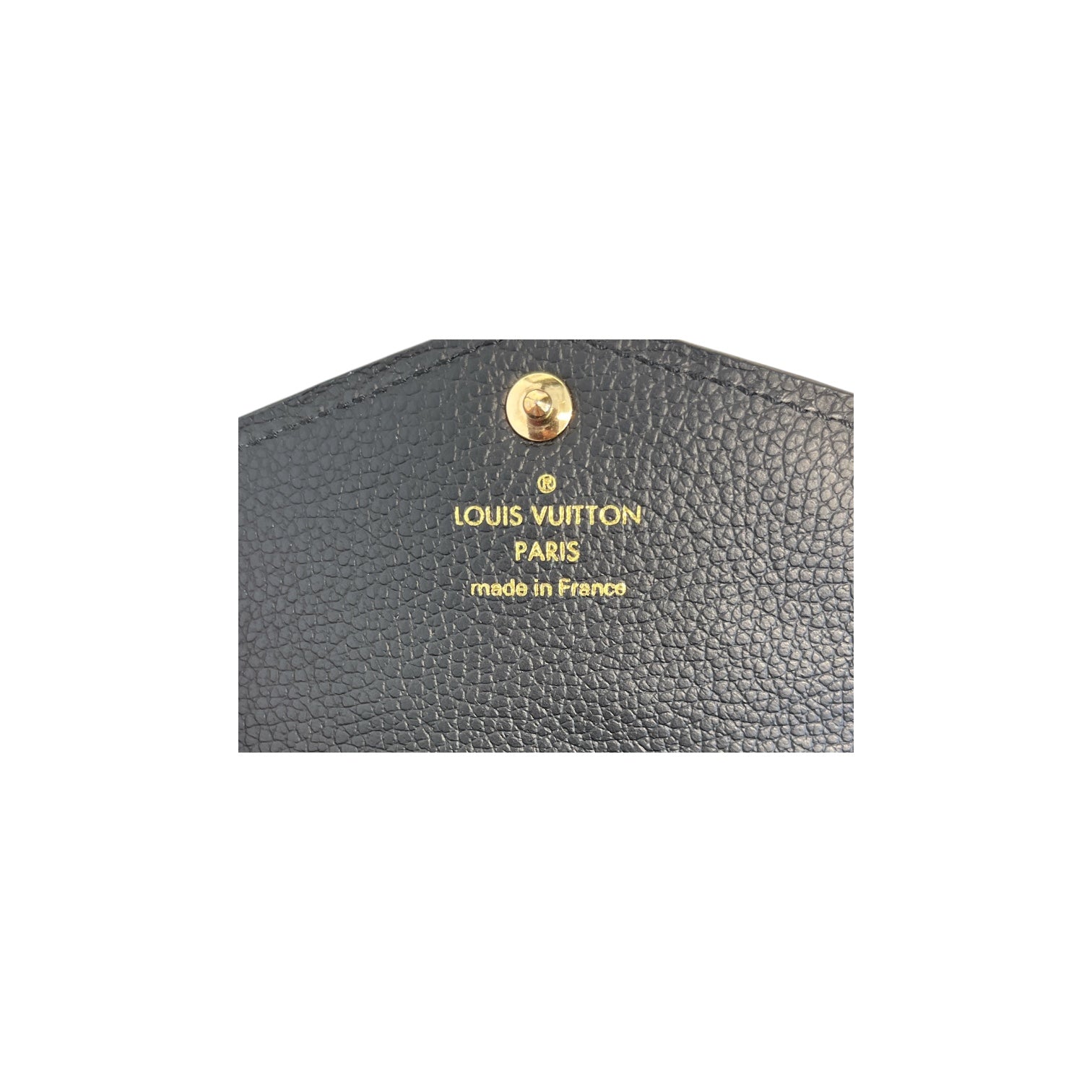 LOUIS VUITTON/Wallet/Leather/BLK/M's/Victorine wallet view 3