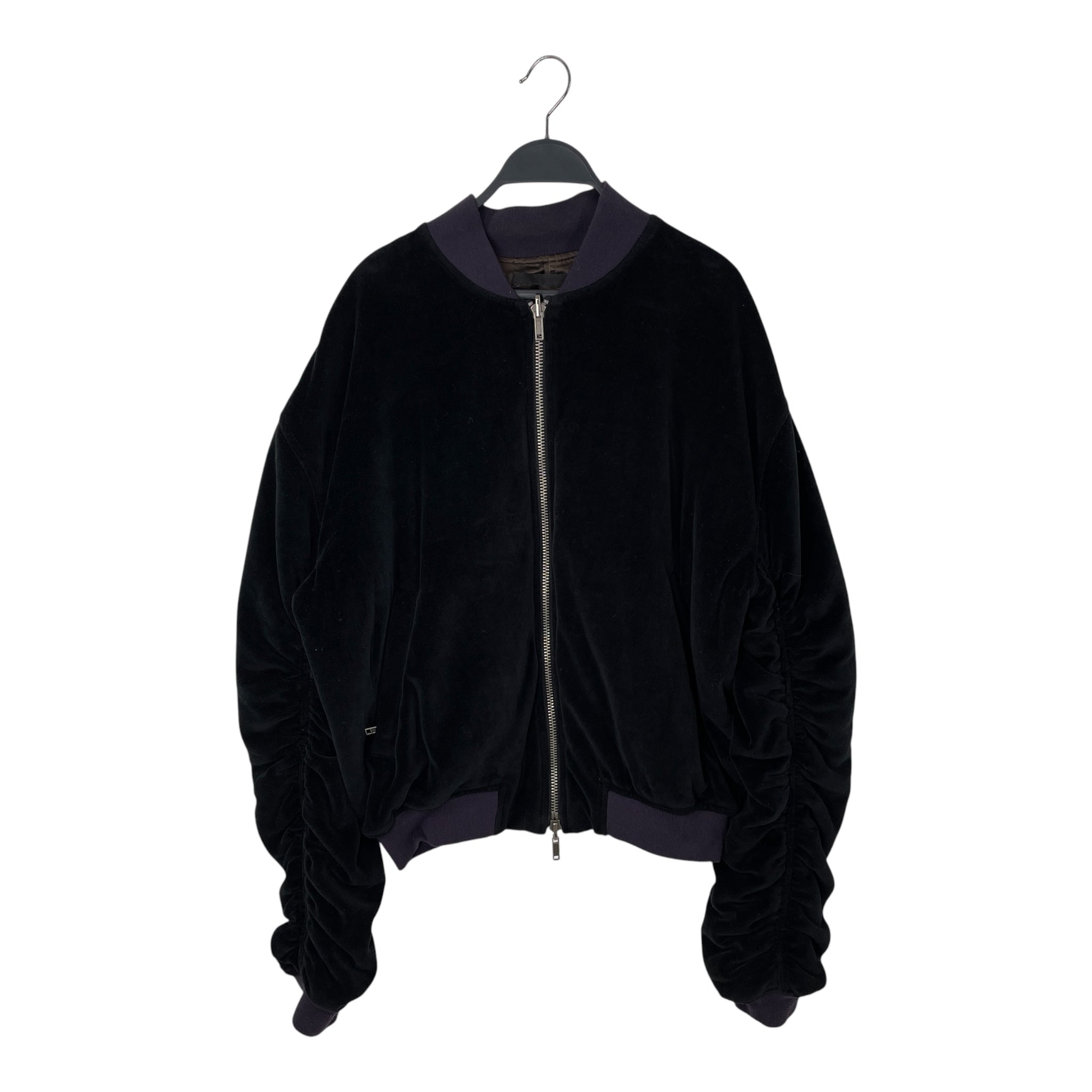Haider Ackermann/Flight Jkt/XS/Velour/BLK/2015 VELVET PERTH BOMBER view 1