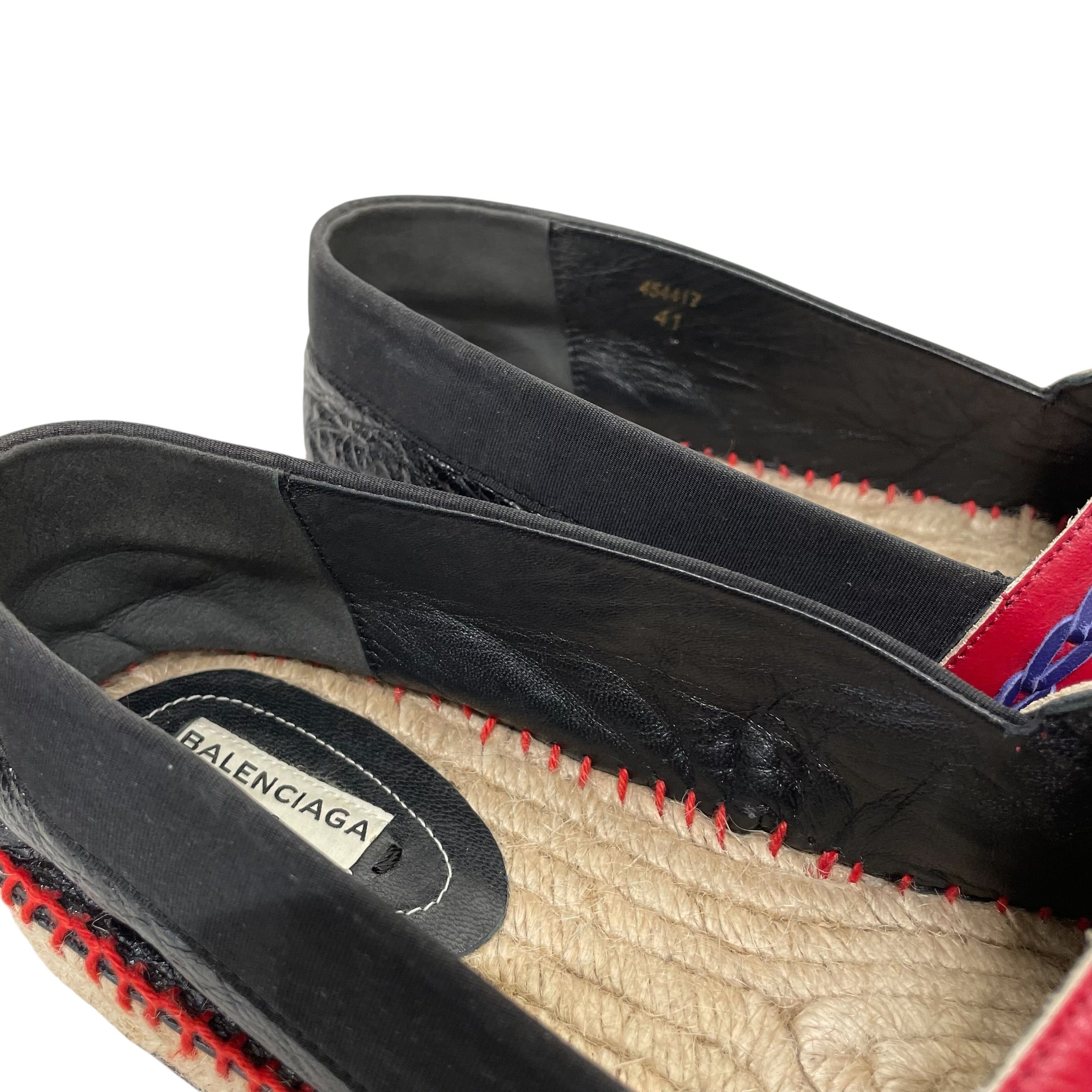 BALENCIAGA/Espadrilles/EU 41/Leather/BLK/ view 7